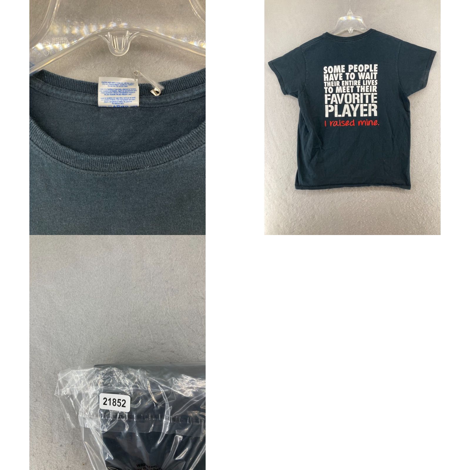 Gildan Gildan Baseball Mom Womens TShirt M Gray Shirt Adults Casual Short Sleeve Crew Neck Jersey Cotton Athletic Fit Mom Theme 90s? Size M / US 6-8 / IT 42-44 - 8 Thumbnail
