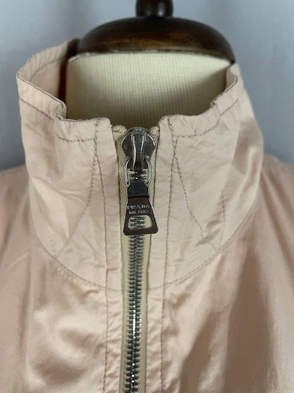Prada Prada Pink Nylon Jacket Size S / US 4 / IT 40 - 4 Thumbnail