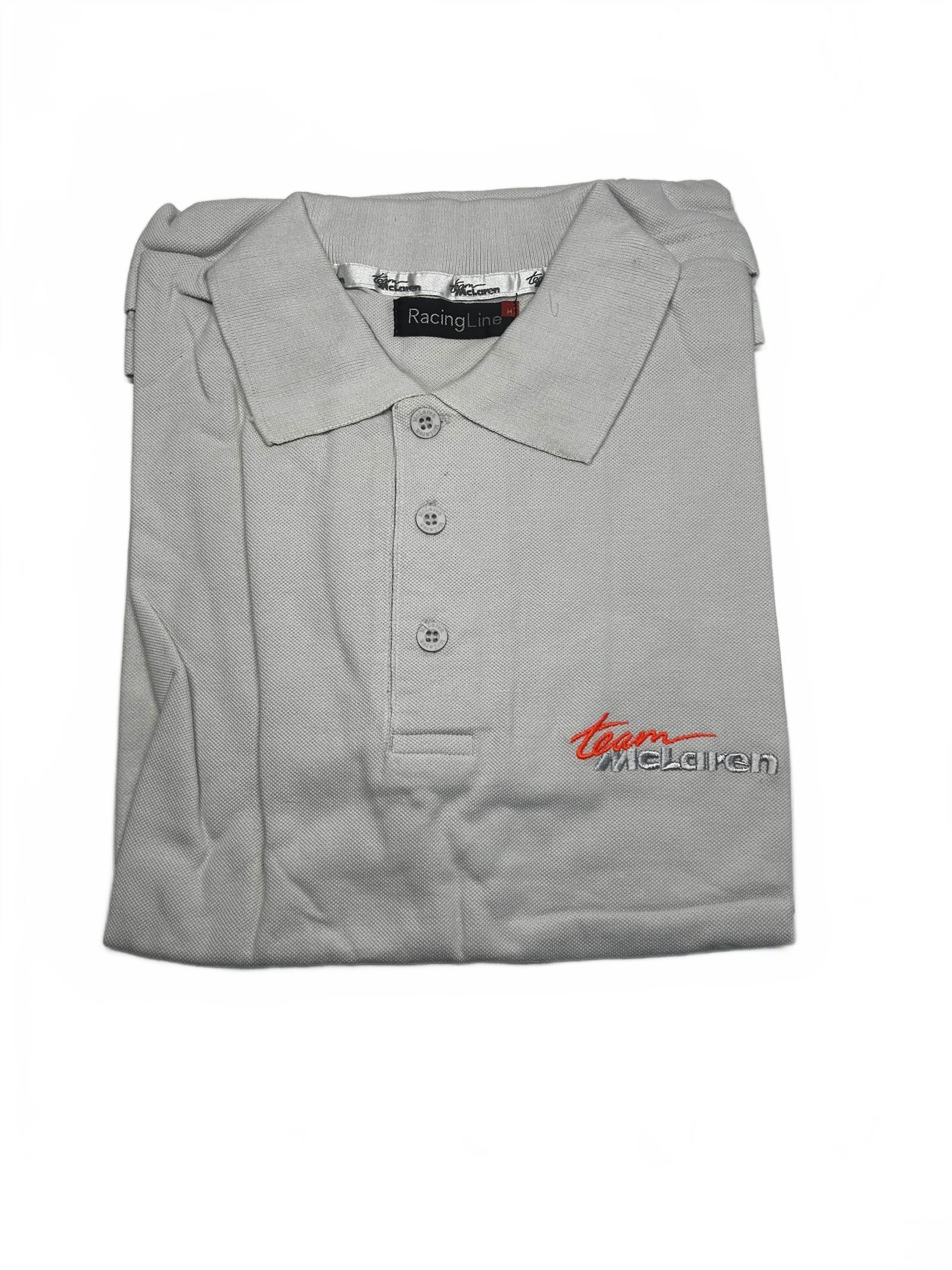 Malcolm McLaren Team McLaren Racing Polo Shirt – Men’s Classic Fit Size US M / EU 48-50 / 2 - 7 Thumbnail