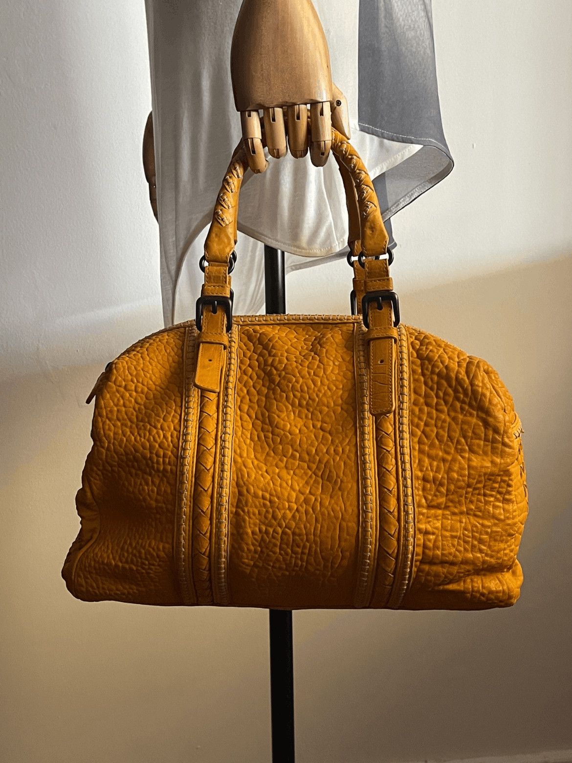 Bottega Veneta Bottega Veneta Leather Woven Hand Bag Size ONE SIZE - 1 Thumbnail