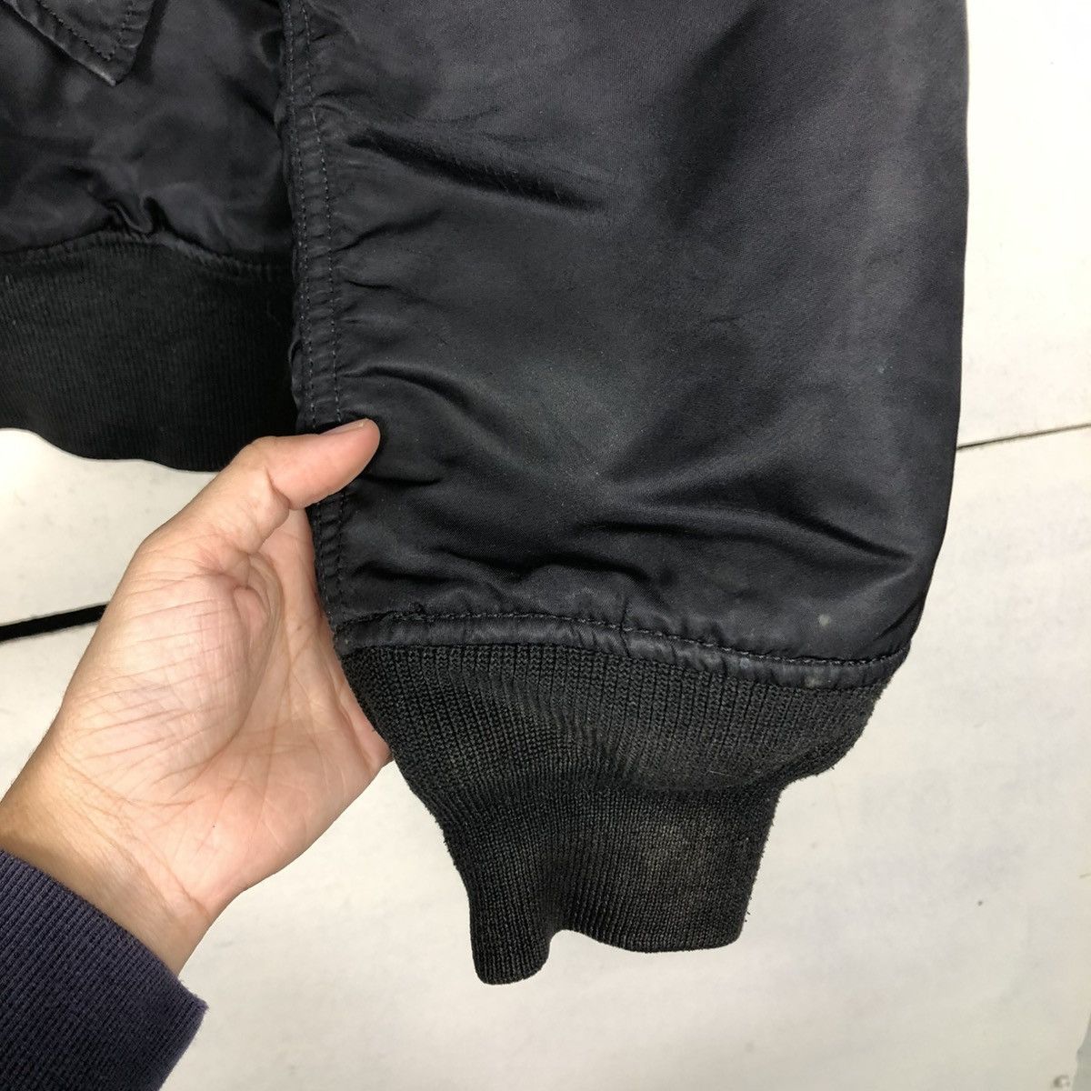 Alpha Industries 🔥VINTAGE BOMBER JACKET REVERSIBLE ALPHA INDUSTRIES USA Size US XL / EU 56 / 4 - 19 Thumbnail