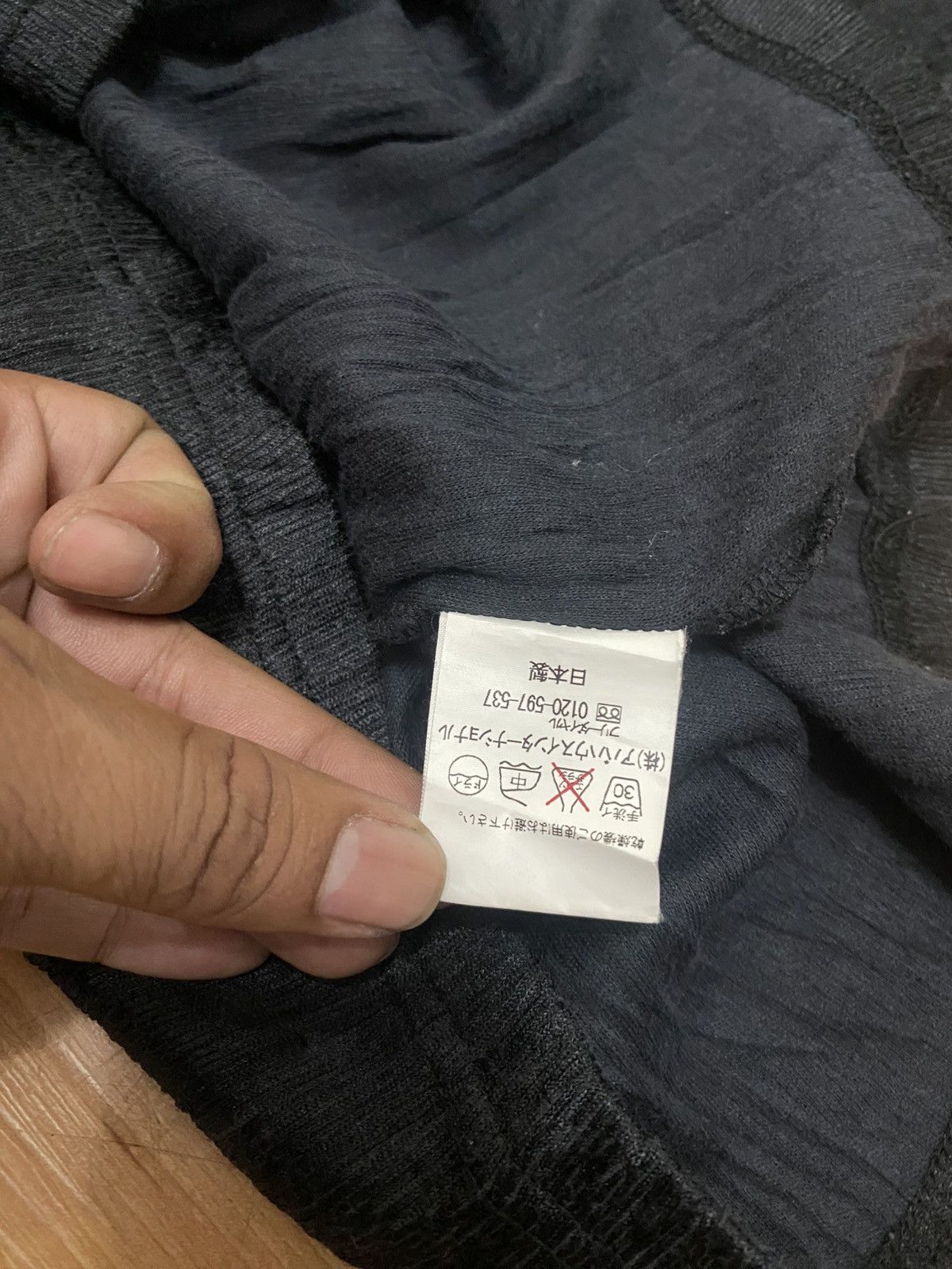 5351 POUR LES HOMMES × Designer × Japanese Brand 5351 pour les hommes longsleeve tshirt stretch Size M / US 6-8 / IT 42-44 - 6 Thumbnail