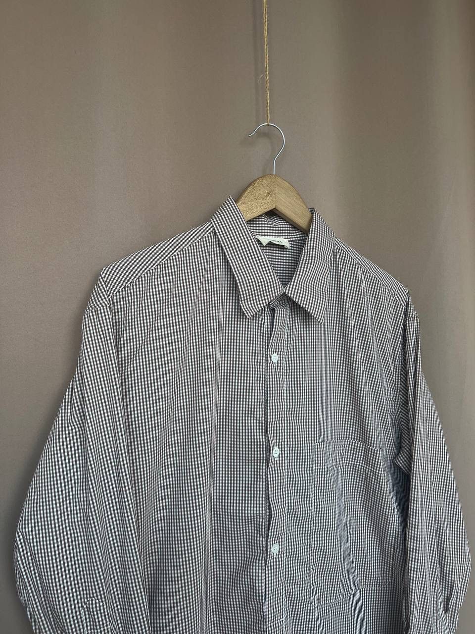 Barena Venezia Barena Venezia Checked Half Button Shirt Mens Size 40 M/L Size US L / EU 52-54 / 3 - 3 Thumbnail