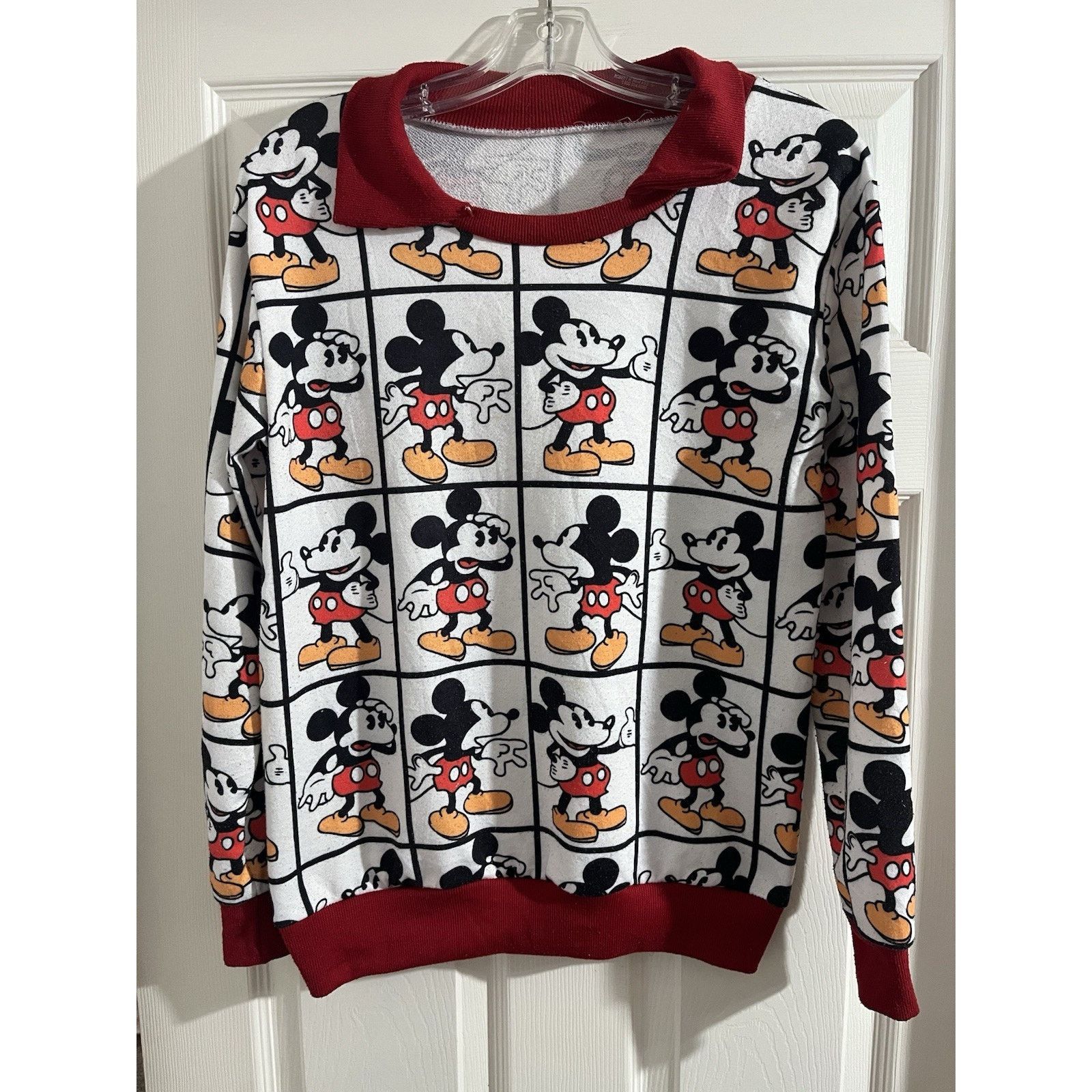 Other Vintage Mickey Mouse AOP Shirt Collared Sz M Disney Size US M / EU 48-50 / 2 - 1 Thumbnail