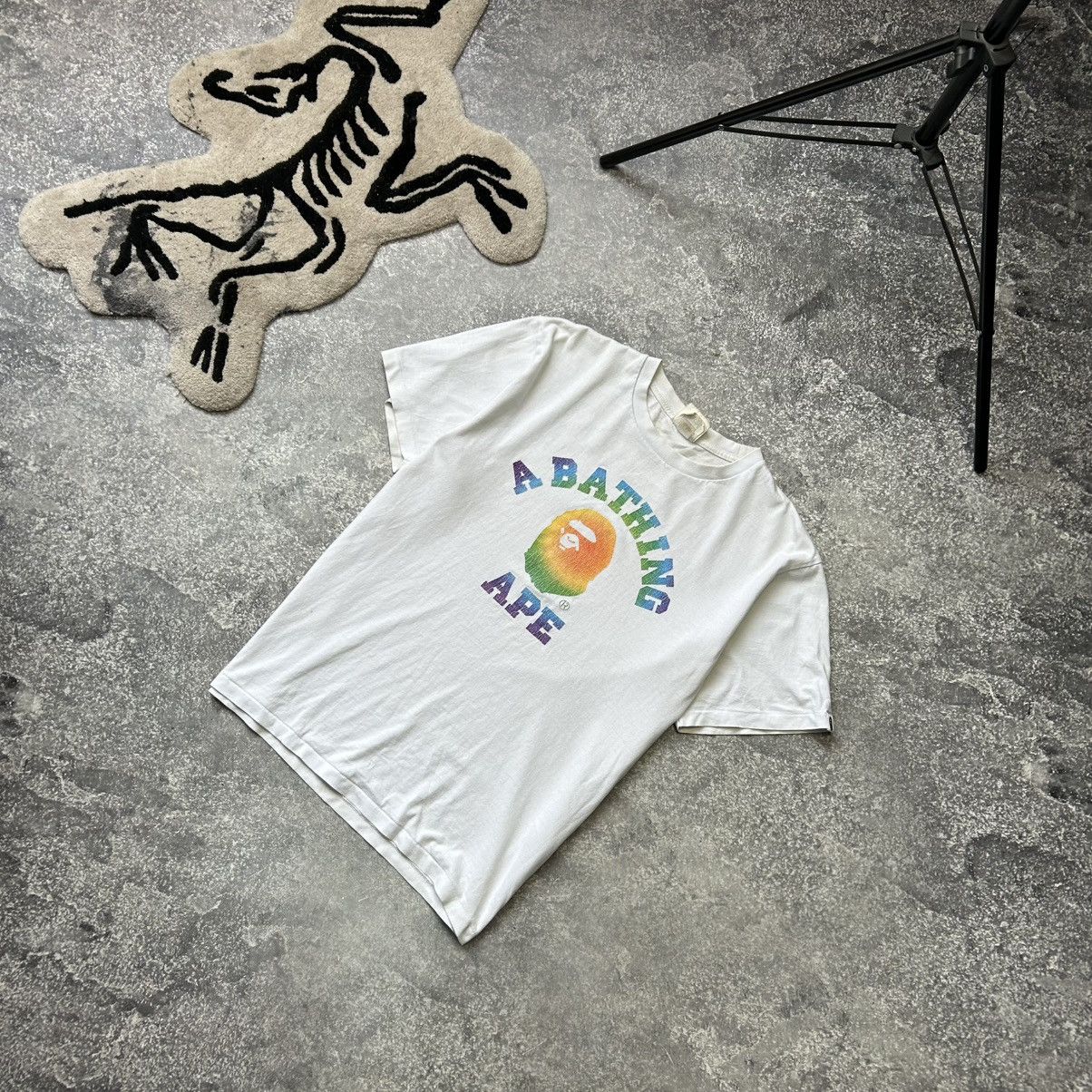 Bape Luxury Bape A Bathing Ape Big Graphic Logo y2k designer tee Size US L / EU 52-54 / 3 - 1 Thumbnail