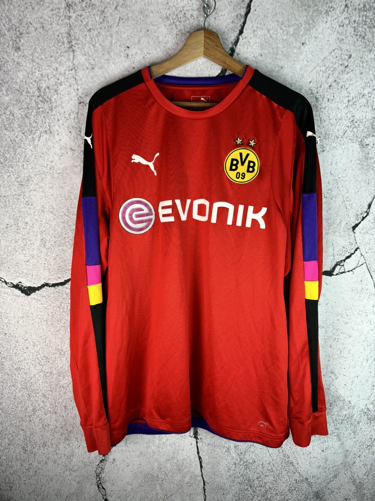 Puma Puma Borussia Dortmund Soccer Long Sleeve Jersey Size US XL / EU 56 / 4 - 1 Thumbnail