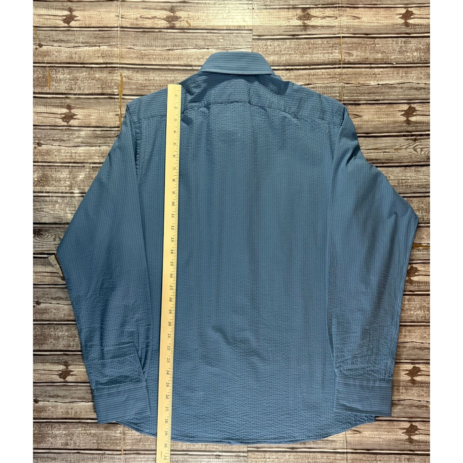 Todd Snyder Hamilton shirt Co + Todd Snyder Dress Shirt sz 16 blue NWT H Size US M / EU 48-50 / 2 - 6 Thumbnail