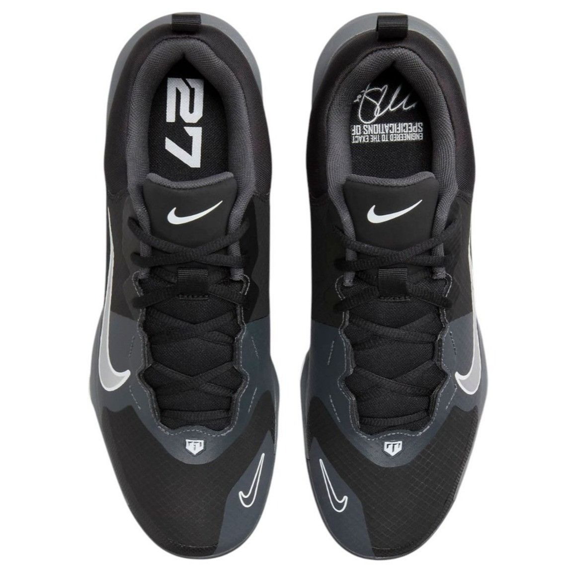 Nike Nike Force Trout 9 Pro Black Men's Size 12 Molded Baseball C Size US 12 / EU 45 - 4 Thumbnail