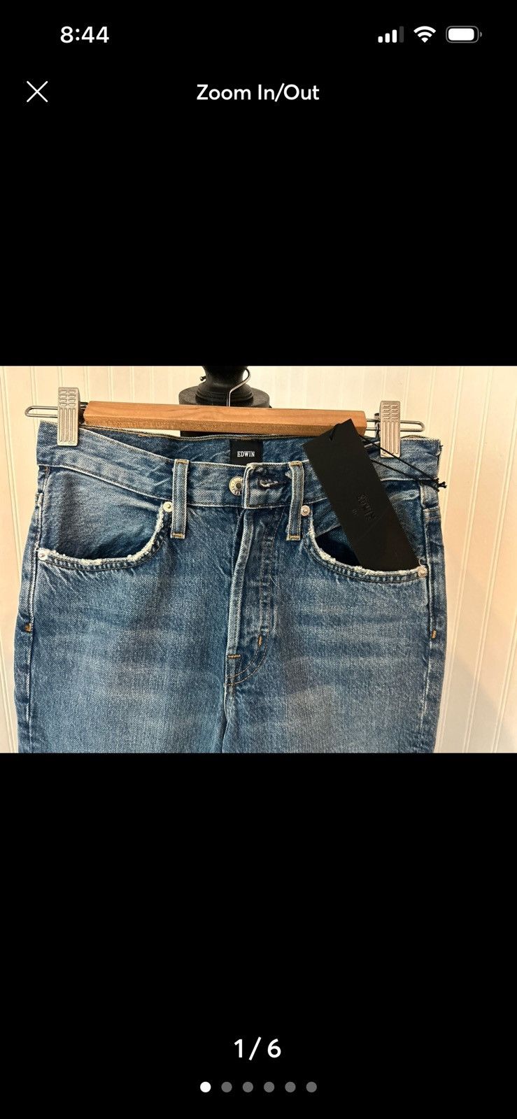 Edwin Edwin jeans Chrissy size 24 button fly flare NWT Size 24" / US 00 / IT 34 - 4 Thumbnail