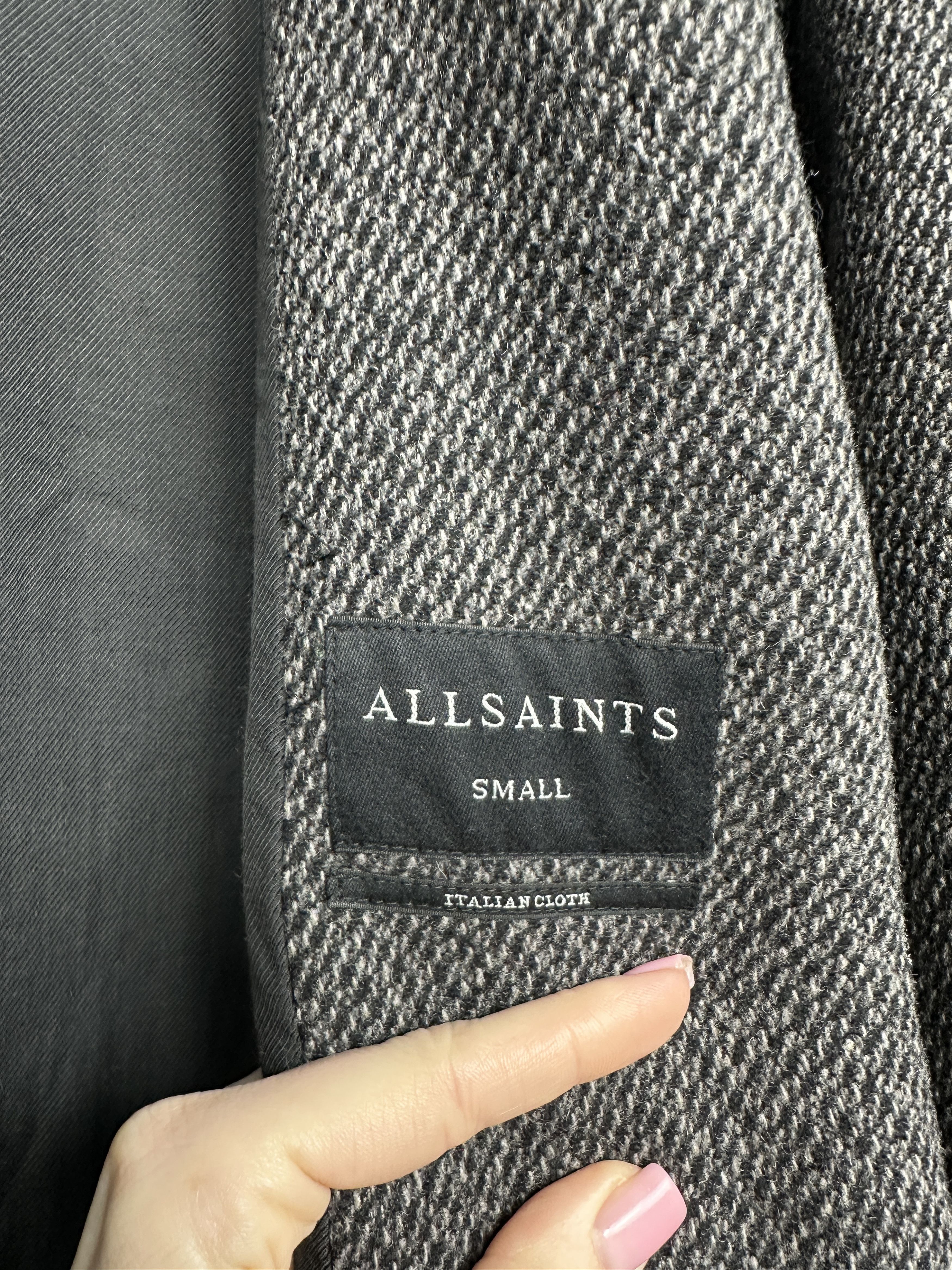 Allsaints AllSaints Ada Teco Wool Coat Jacket Size S / US 4 / IT 40 - 6 Thumbnail