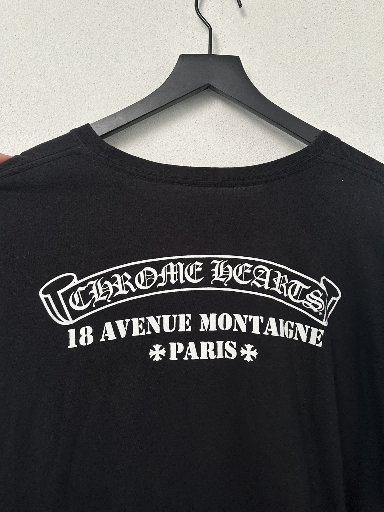 Chrome Hearts Chrome Hearts 18 Avenue Montaigne Paris Long sleeve