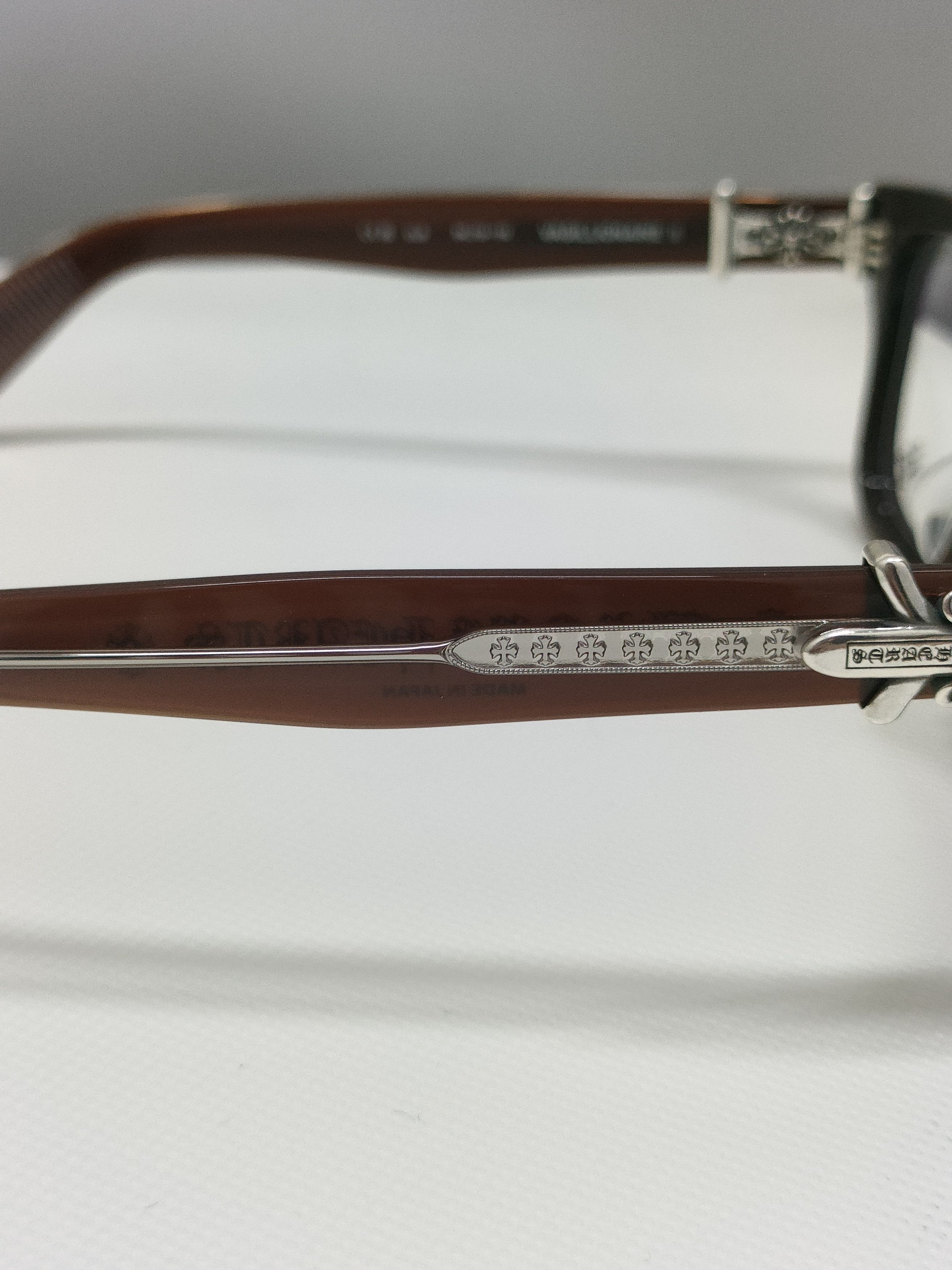 Chrome Hearts Chrome Hearts VAGILLIONAIRE II CLB Glasses Frame Size ONE SIZE - 7 Thumbnail