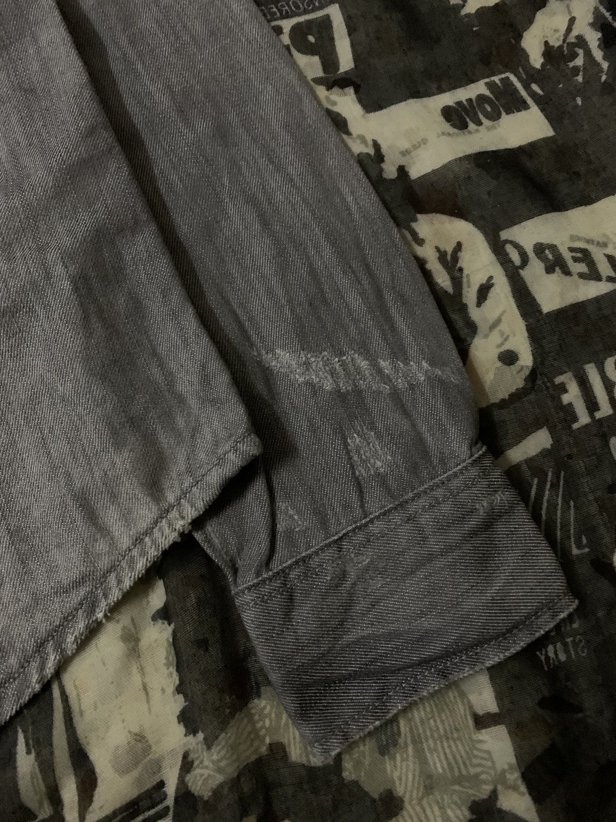 Allsaints 💥Allsaints Western Ripped Denim Size US S / EU 44-46 / 1 - 5 Thumbnail