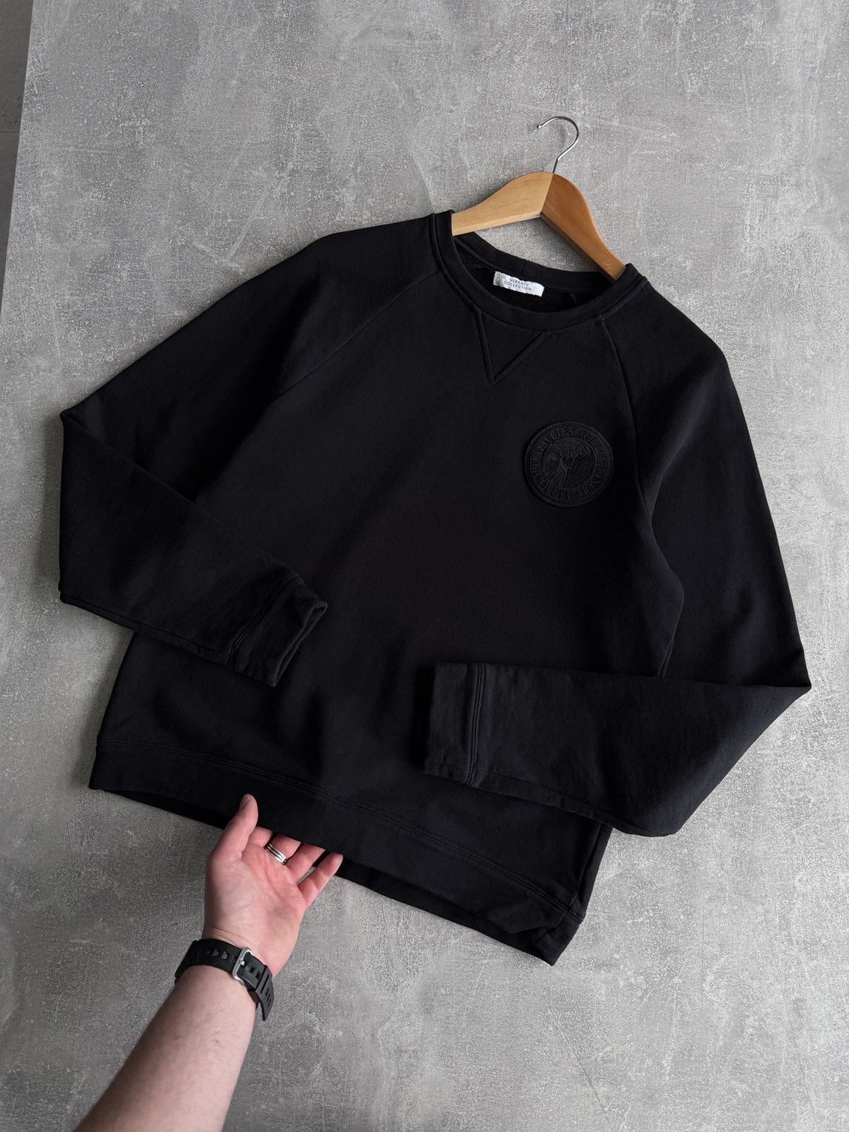 Versace Versace Collection Medusa Black Sweatshirt size S Size US S / EU 44-46 / 1 - 3 Thumbnail