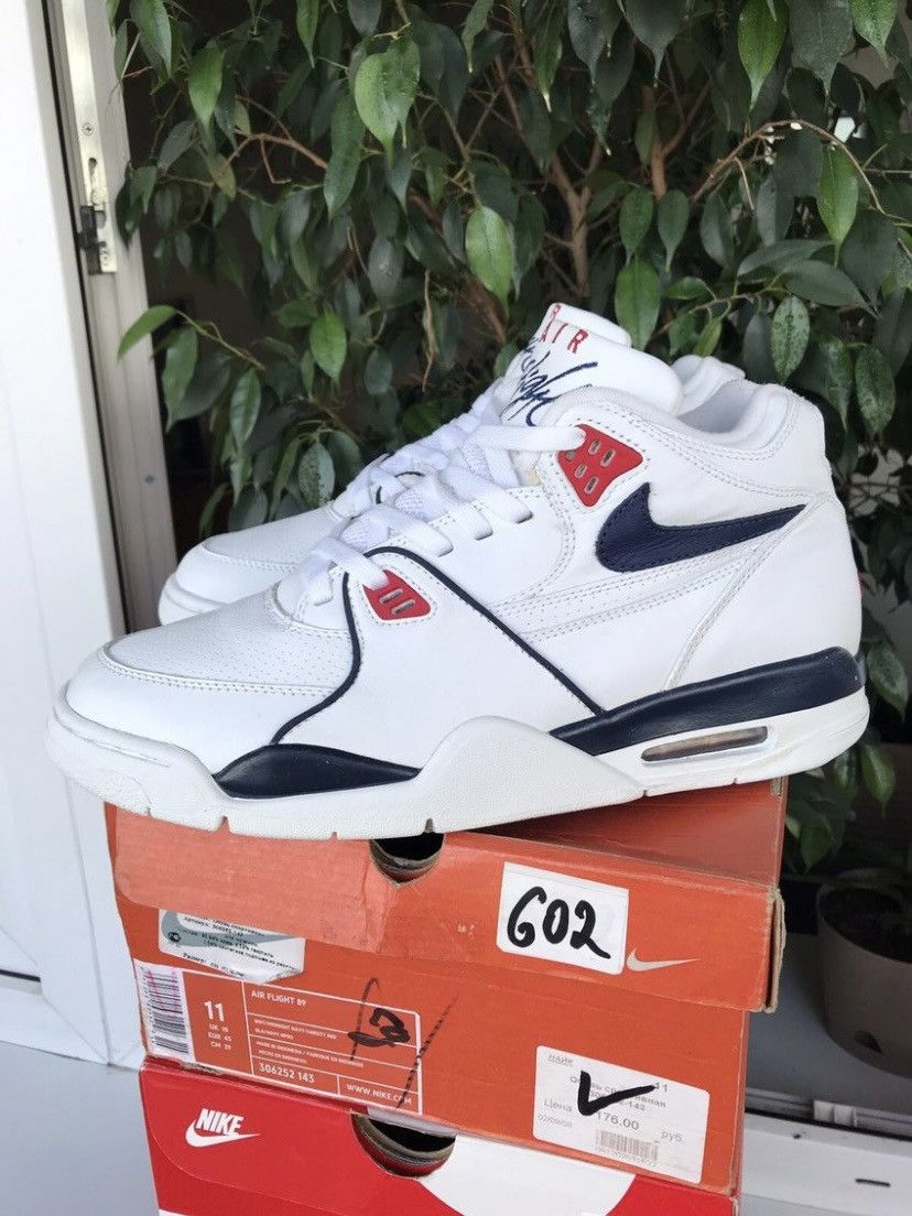 Nike Nike Air Flight 89 USA Vintage 2005 DS Size US 11 / EU 44 - 3 Thumbnail