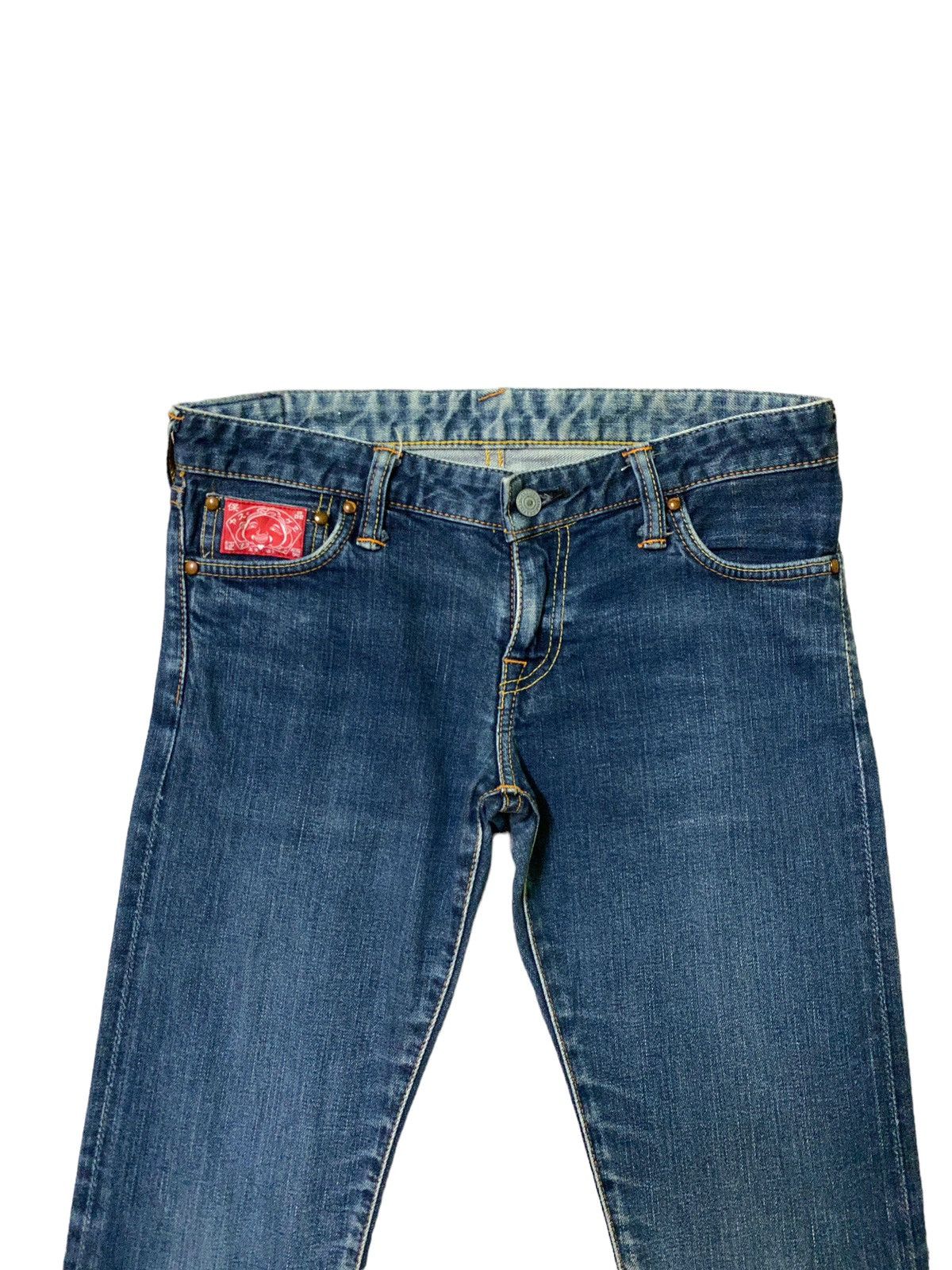 Evisu × Vintage Evisu Donna Selvedge Denim Size 28" / US 6 / IT 42 - 3 Thumbnail