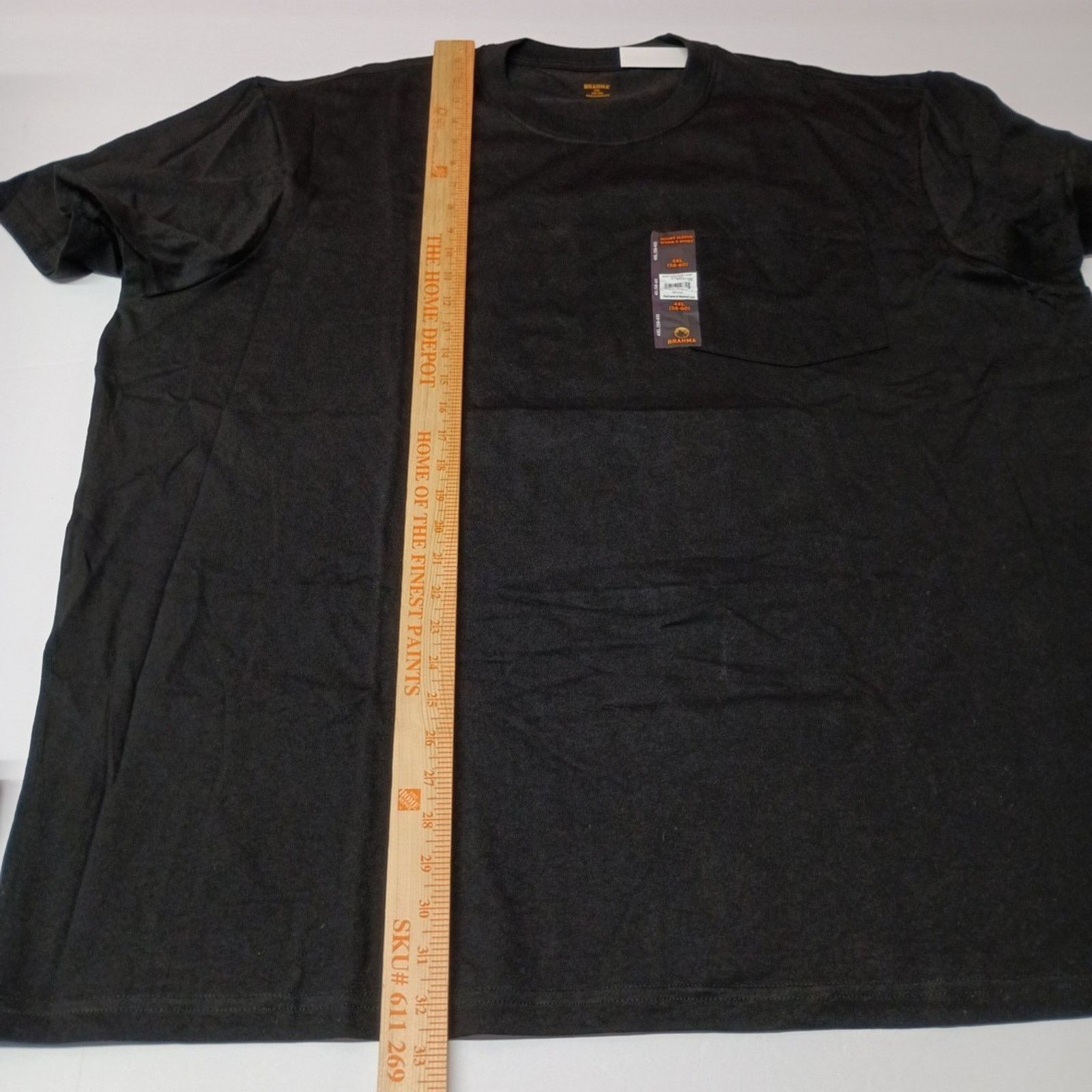 Other 2 Brahma Work T-Shirt 4XL 58-60 Black And Blue Pocket Tee Size US XXL / EU 58 / 5 - 6 Thumbnail