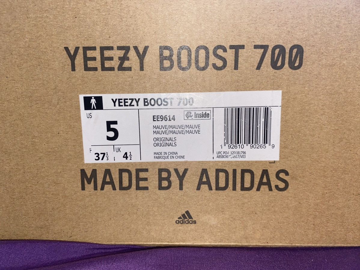 Adidas Yeezy Boost 700 Mauve Size US 5 / EU 37 - 12 Thumbnail