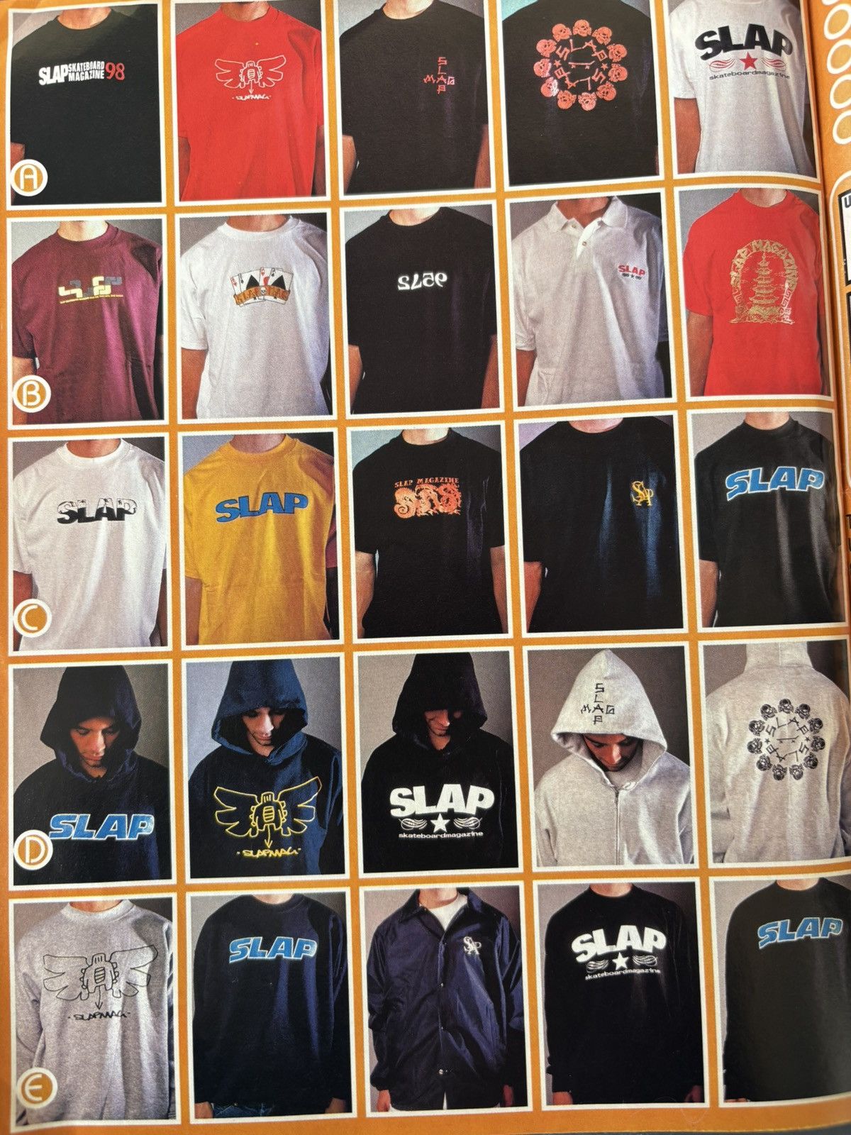 Thrasher 1990' Slap Skateboard Magazine Size US L / EU 52-54 / 3 - 4 Thumbnail