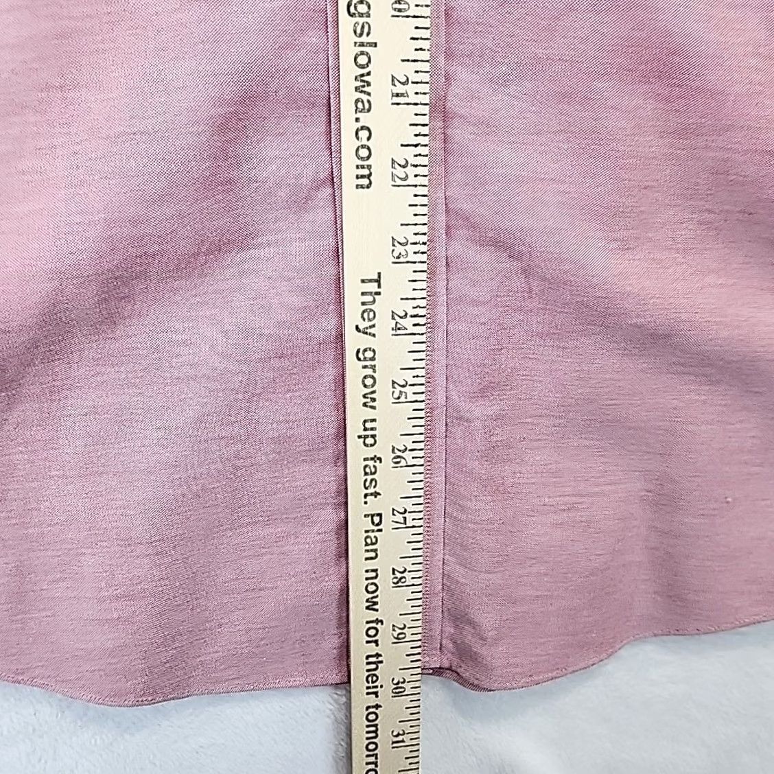 Roundtree & Yorke VINTAGE Roundtree & Yorke Gold Label Dress Shirt Red Chambray 16 33 Long Sleeve Button-Down Non-Iron Regular Mens Size 42R - 6 Thumbnail