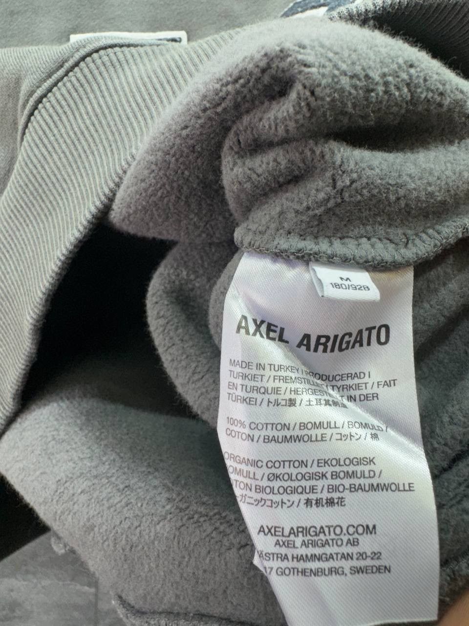 Axel Arigato AXEL ARIGATO Mens Legend Crew Neck Sweatshirt Faded Size US M / EU 48-50 / 2 - 8 Thumbnail