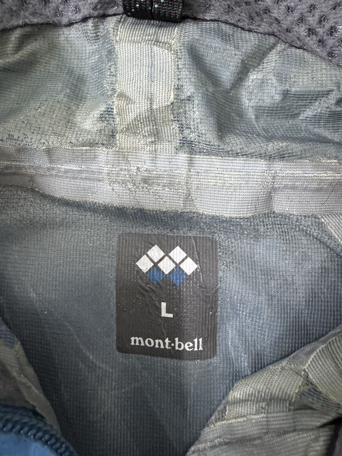 Montbell Montbell Rain Trekker jacket in cyan blue with gray accents Size US L / EU 52-54 / 3 - 9 Thumbnail