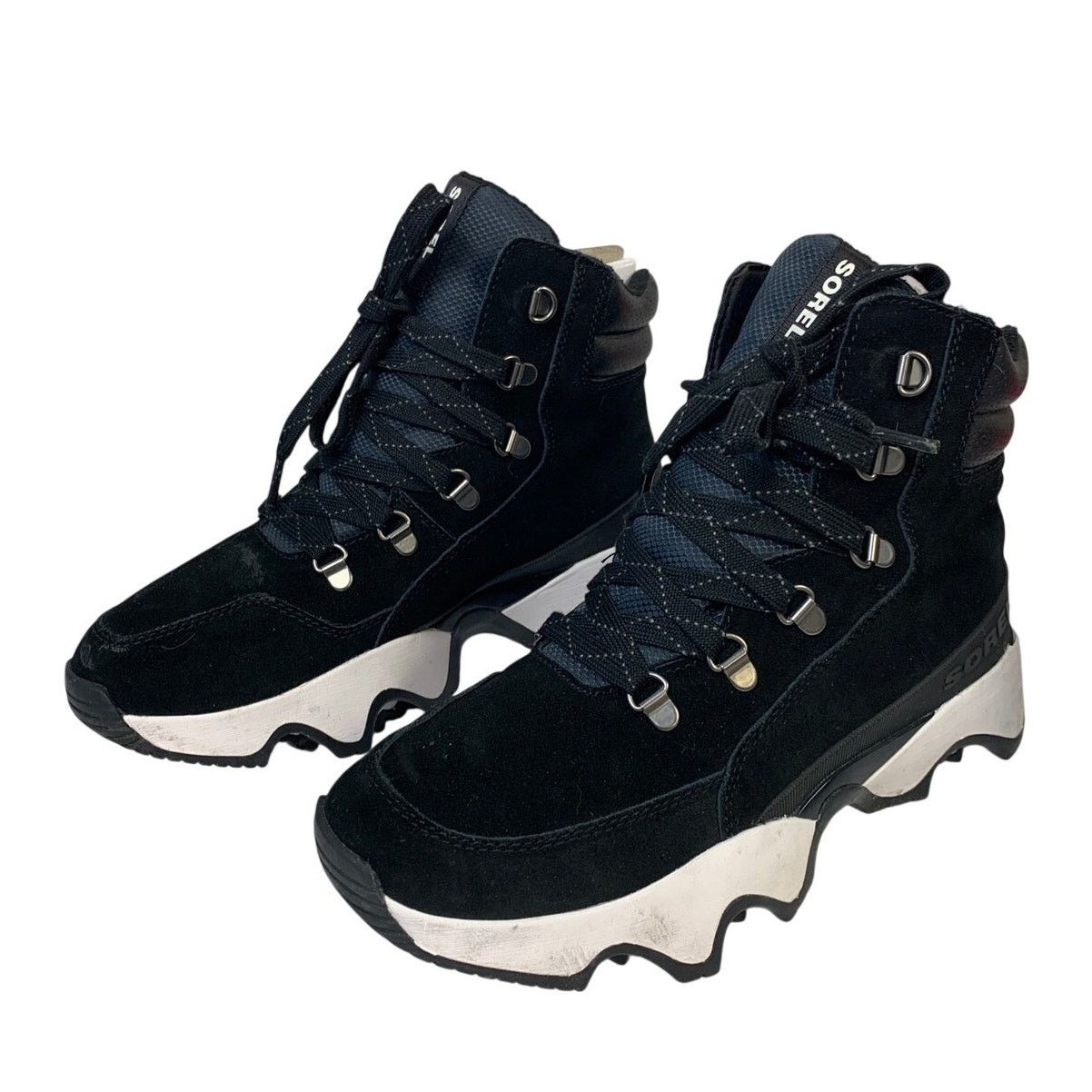 SOREL Sorel Womens Size 9 Black Ankle Boot Lace Up Shoes Size US 9 / IT 39 - 2 Thumbnail