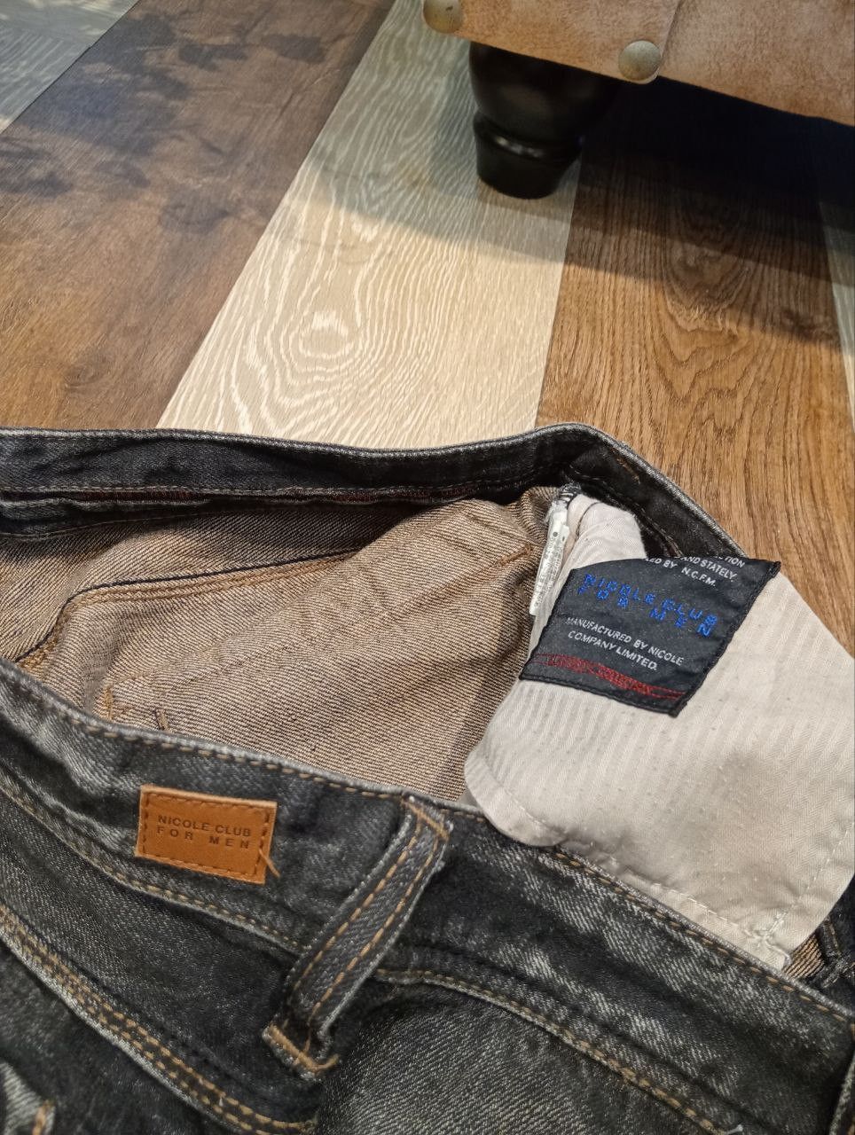 Nicole Club NICOLE CLUB JAPAN DISTRESSED FLARED DENIM PANTS Size US 34 / EU 50 - 5 Thumbnail