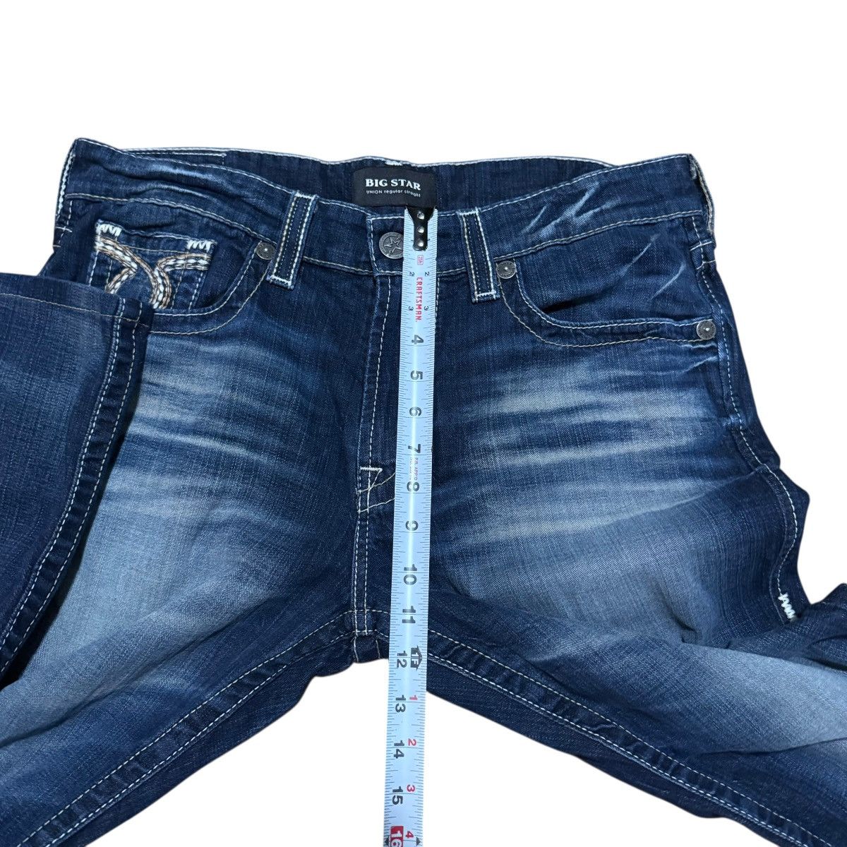 Big Star Big Star Union Regular Straight Jeans Men's 36x28 Size US 36 / EU 52 - 9 Thumbnail