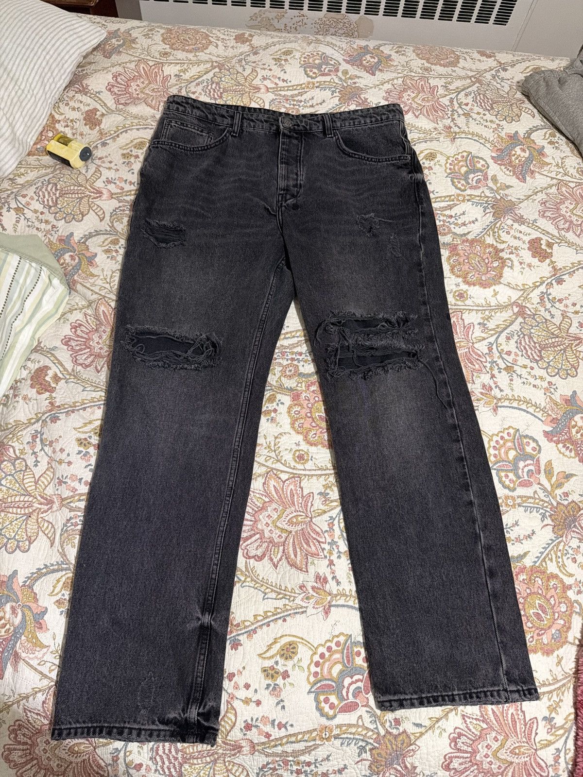 Ksubi Ksubi istressed black denim Size US 36 / EU 52 - 4 Thumbnail