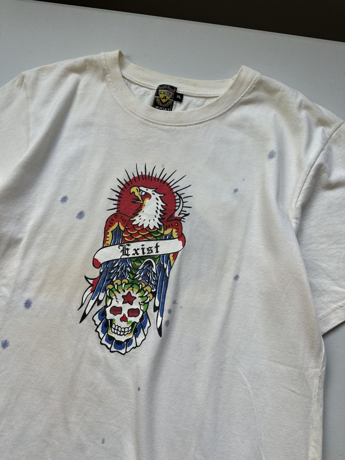 Band Tees Y2k Vintage Exist Eagle Print Oversized Tee Size US XL / EU 56 / 4 - 7 Thumbnail