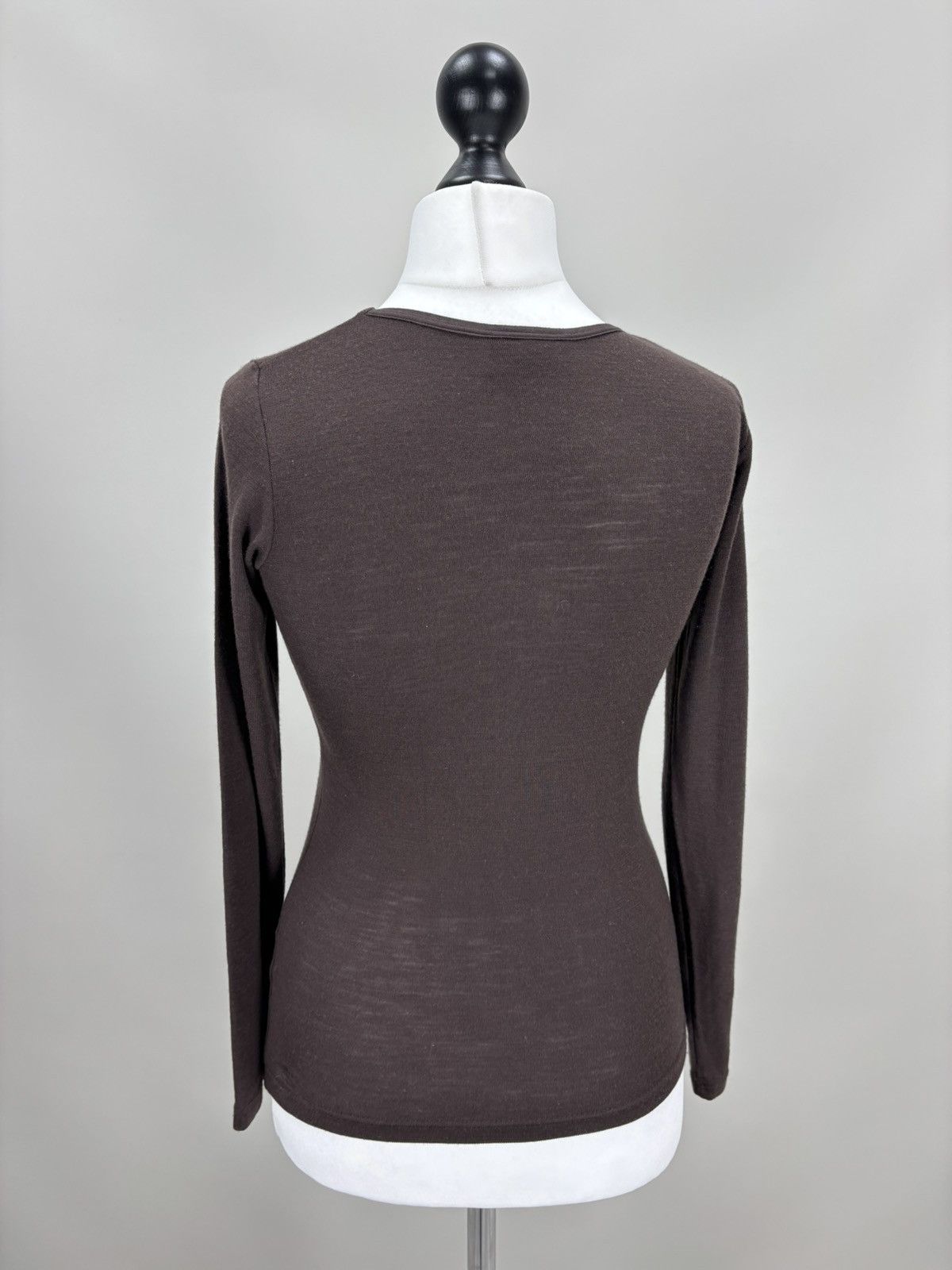 Icebreaker Womens long sleeve Icebreaker Size S Color Brown Size S / US 4 / IT 40 - 6 Thumbnail