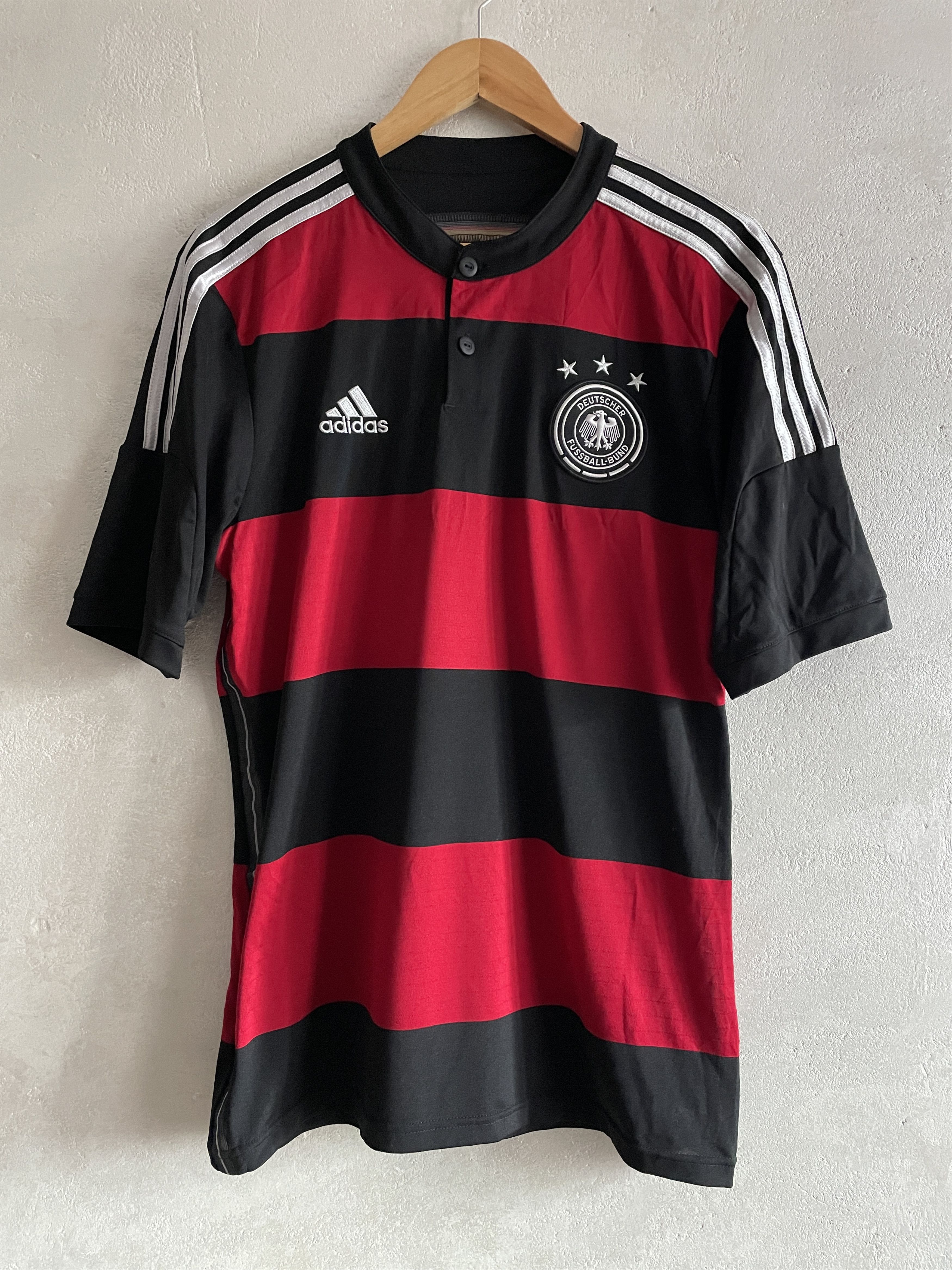 Adidas Germany Away Football Shirt 2014 Jersey Trikot World Cup Size US M / EU 48-50 / 2 - 1 Thumbnail