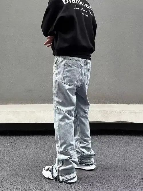 Other Street wde zip bootcut jeans Size US 32 / EU 48 - 3 Thumbnail