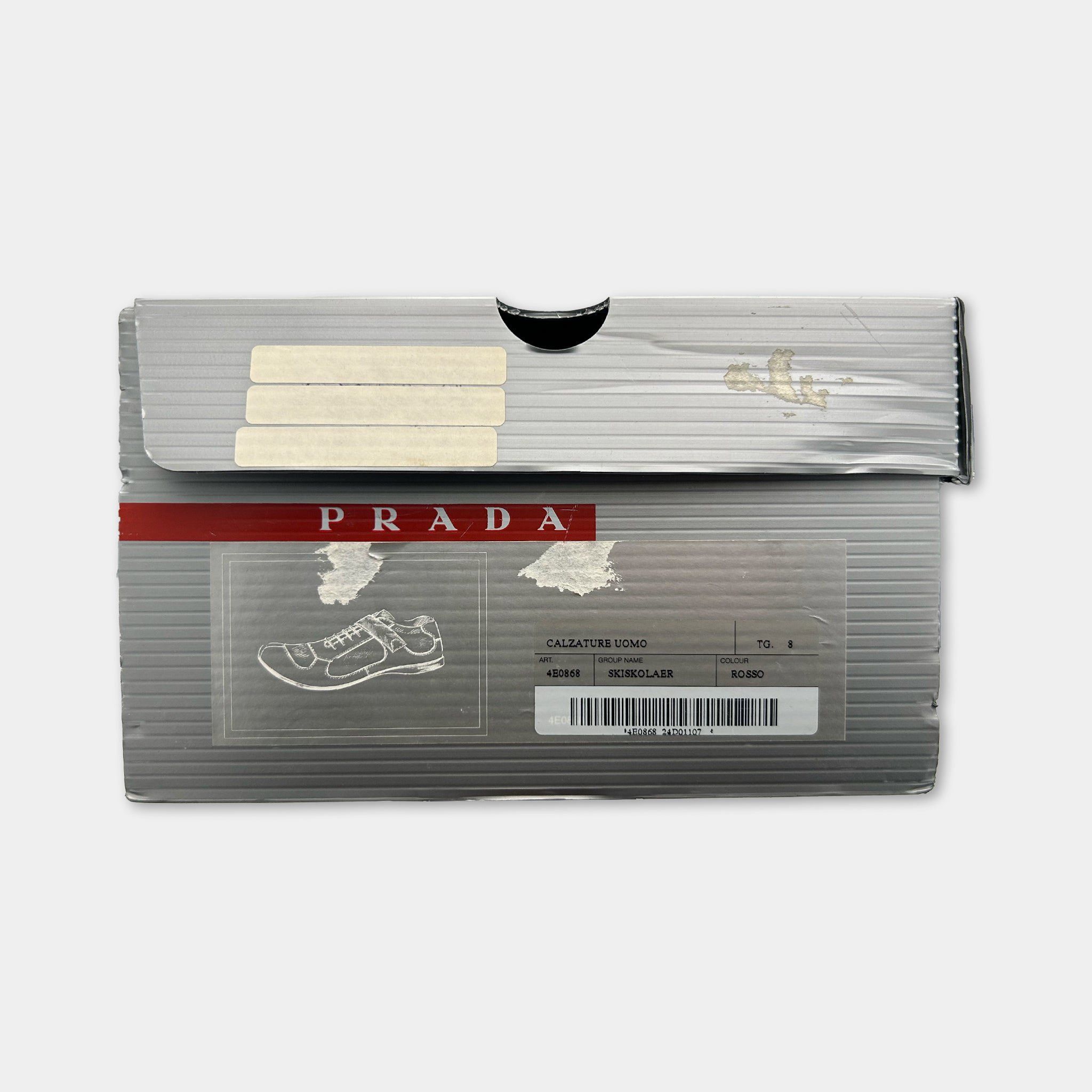 Prada Prada Sport 00's Red Sneakers Size US 9 / EU 42 - 7 Thumbnail