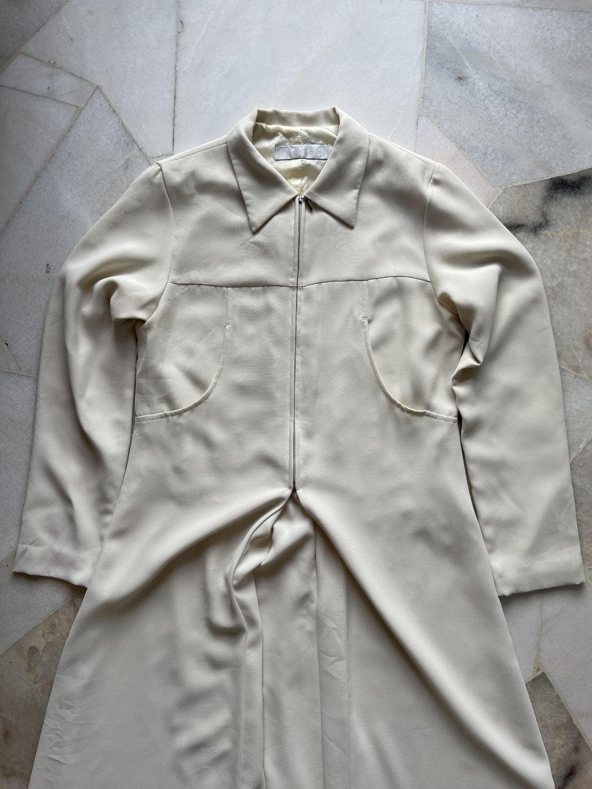 Y's for Men × Yohji Yamamoto 90s Yohji Yamamoto Workshop Maxi Dress Size M / US 6-8 / IT 42-44 - 15 Thumbnail