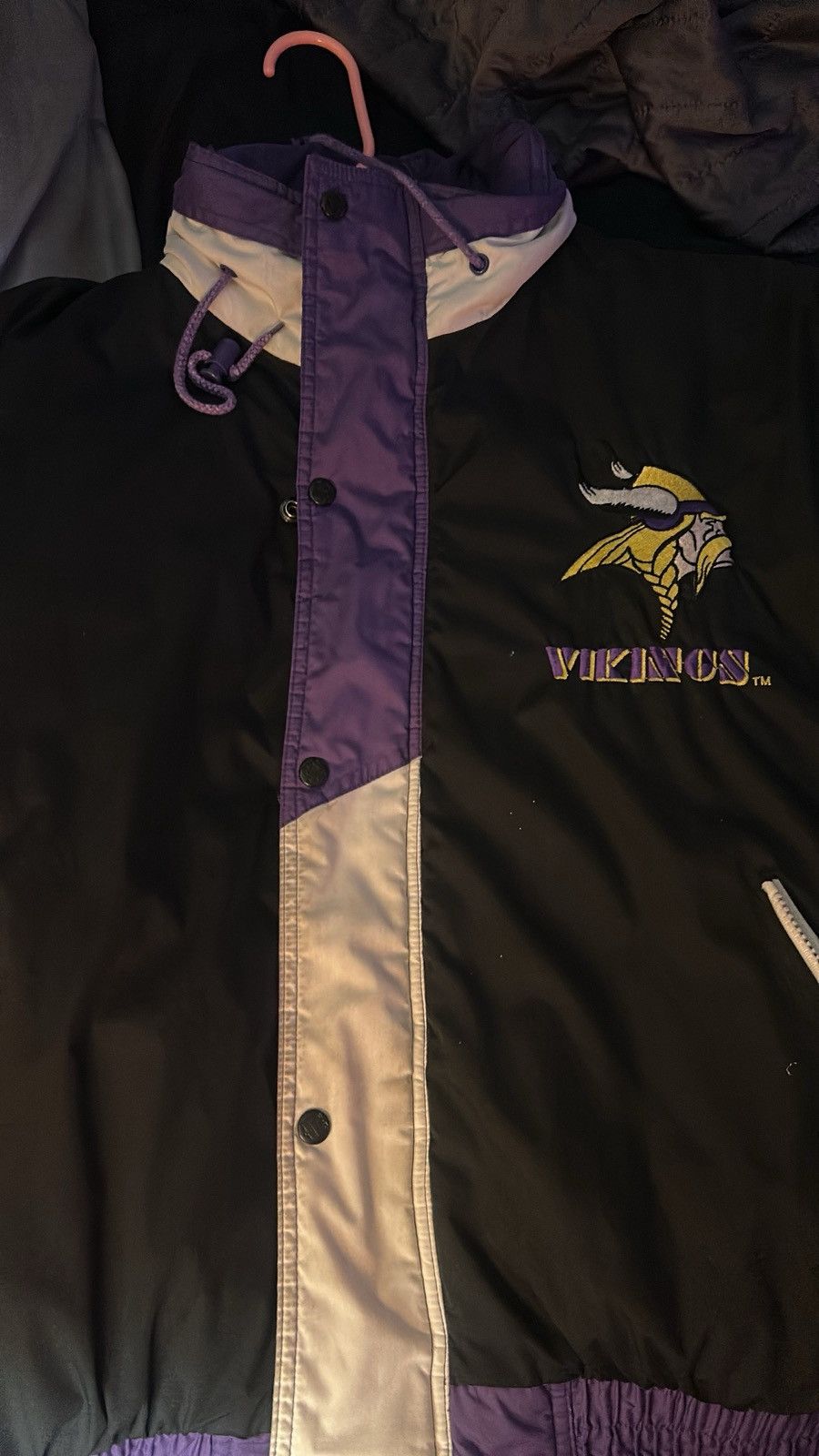 Pro Player Vintage Pro Player Minnesota Vikings Jacket Size US L / EU 52-54 / 3 - 7 Thumbnail