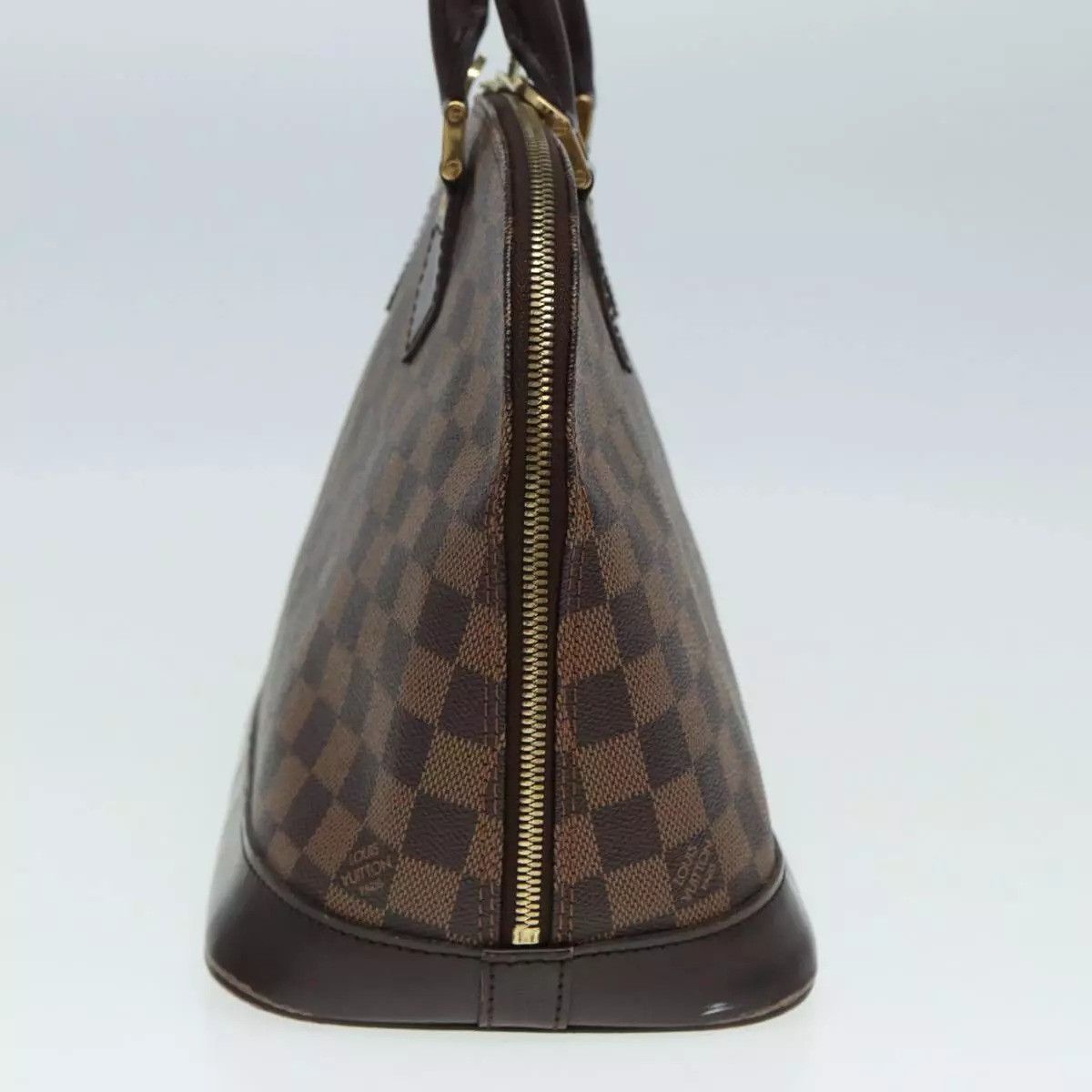 Louis Vuitton LOUIS VUITTON Damier Ebene Alma Hand Bag Size ONE SIZE - 10 Thumbnail