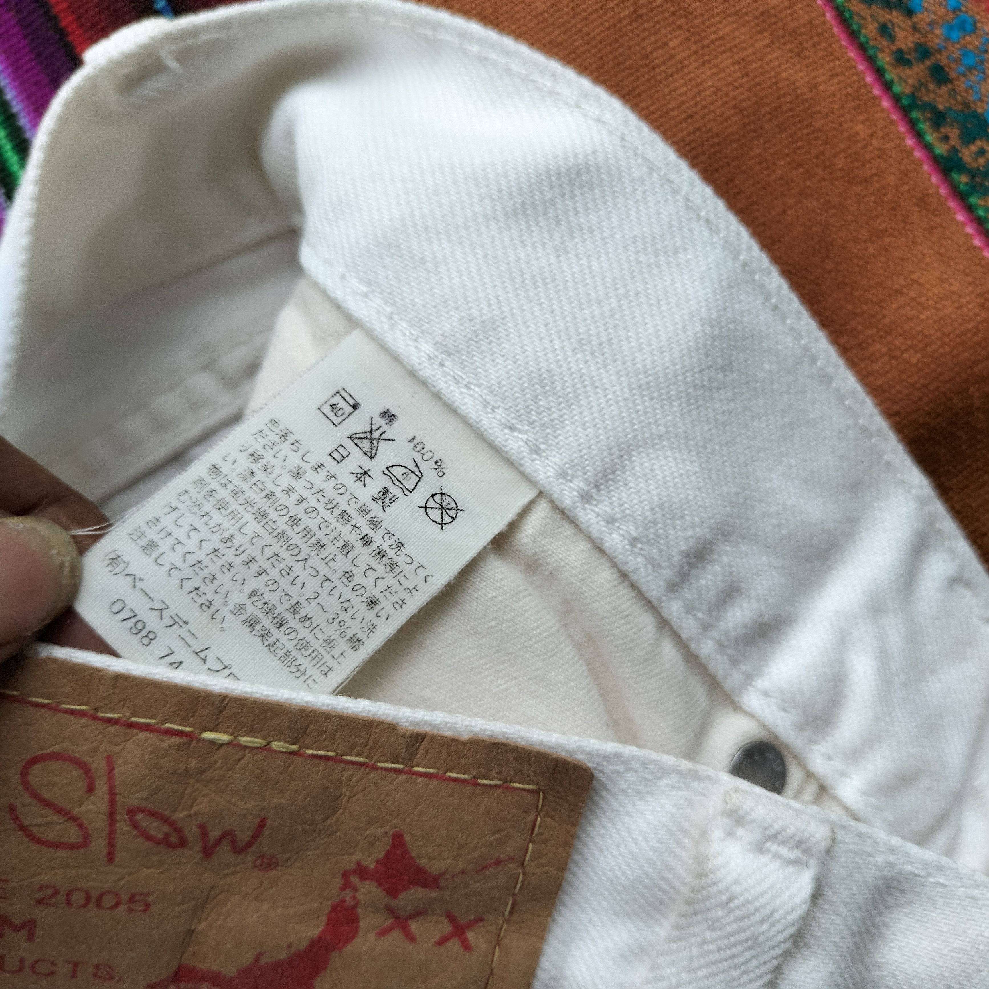 Orslow Orslow 107 white slim fit jeans Size US 29 - 8 Thumbnail