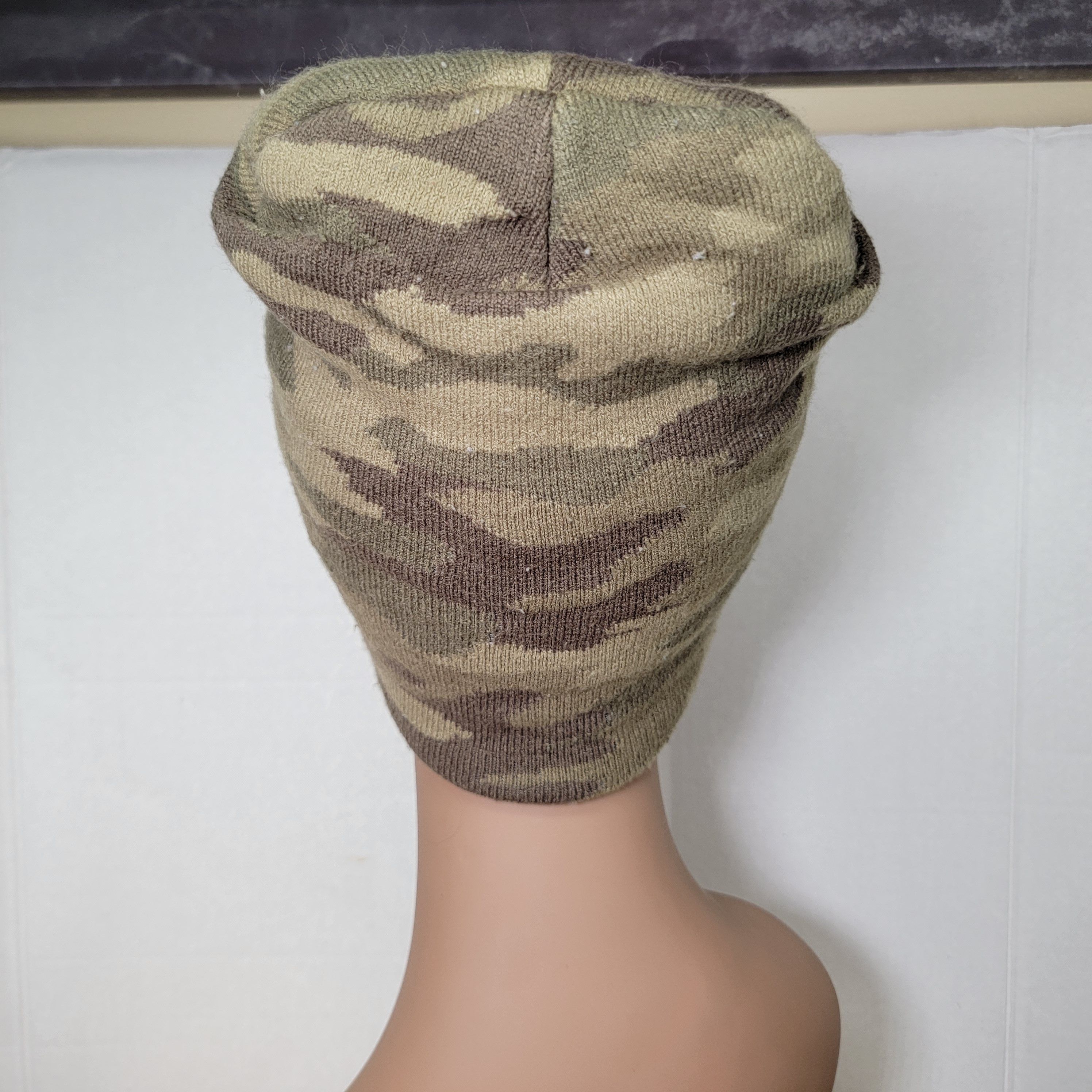 George George Knit Green Camo Beanie - Size One Size Size ONE SIZE - 4 Thumbnail