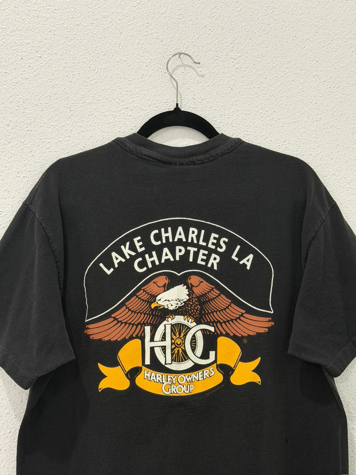 Harley Davidson Vtg 90s Harley Davidson HOG Harley Owners Group LA Chapter L Size US L / EU 52-54 / 3 - 2 Thumbnail