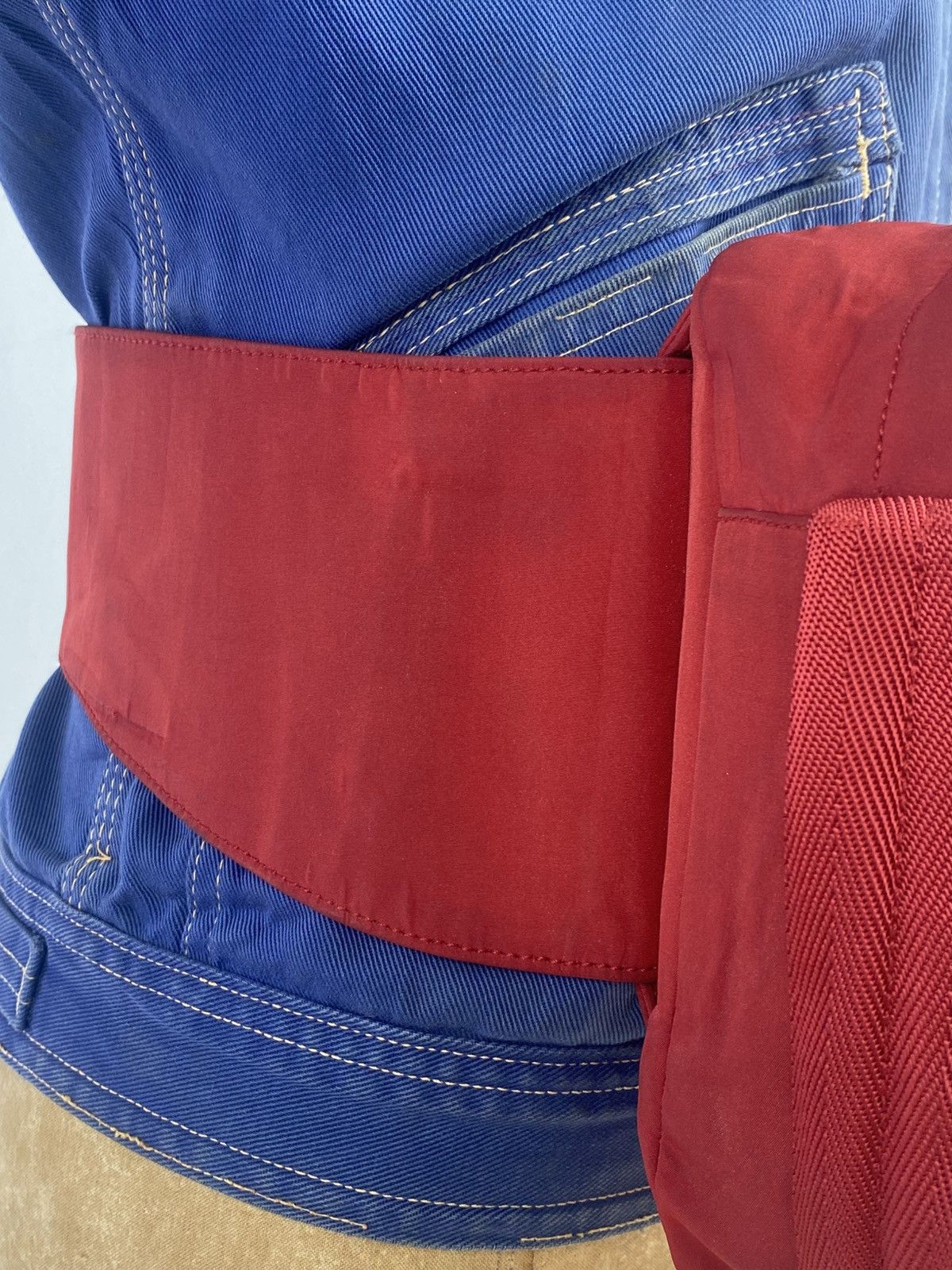 Prada 2000’s Prada Tessuto Belt Bag Nylon Cloth Size ONE SIZE - 8 Thumbnail