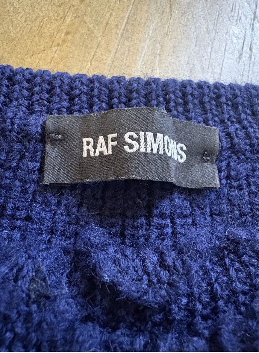 Raf Simons Raf Simons Distressed Twin Peaks Knit Sweater Size US M / EU 48-50 / 2 - 2 Thumbnail