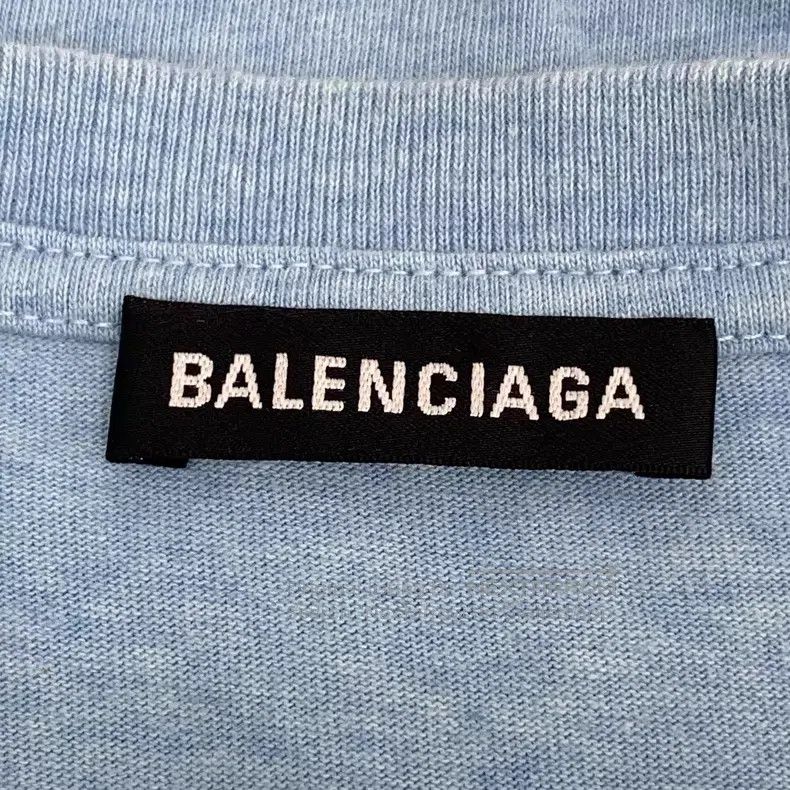 Balenciaga Balenciaga Light blue logo letter embroidery cotton round Size US XS / EU 42 / 0 - 5 Thumbnail
