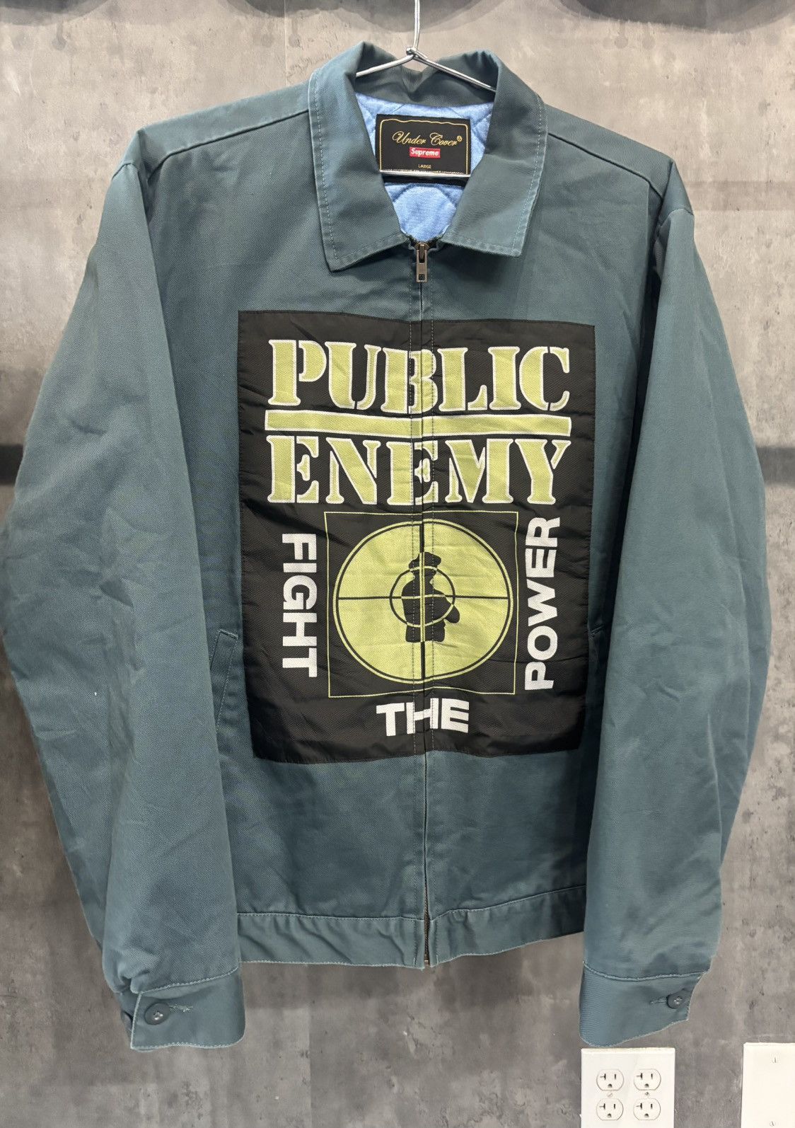 Supreme SUPREME PUBLIC ENEMY WORK JACKET SIZE L | Grailed