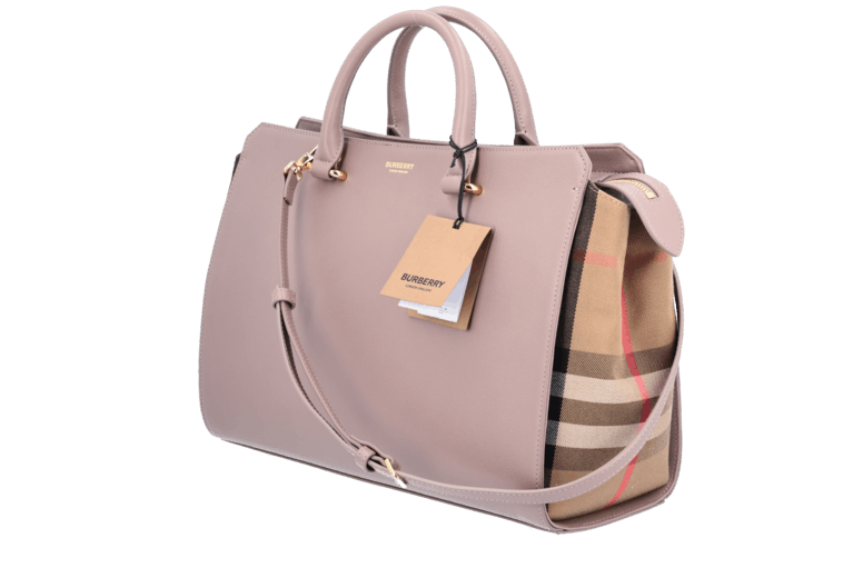 Burberry o1w1db10226 Size: OS / Banwell Two-Way Bag In Mink Grey Size ONE SIZE - 3 Thumbnail
