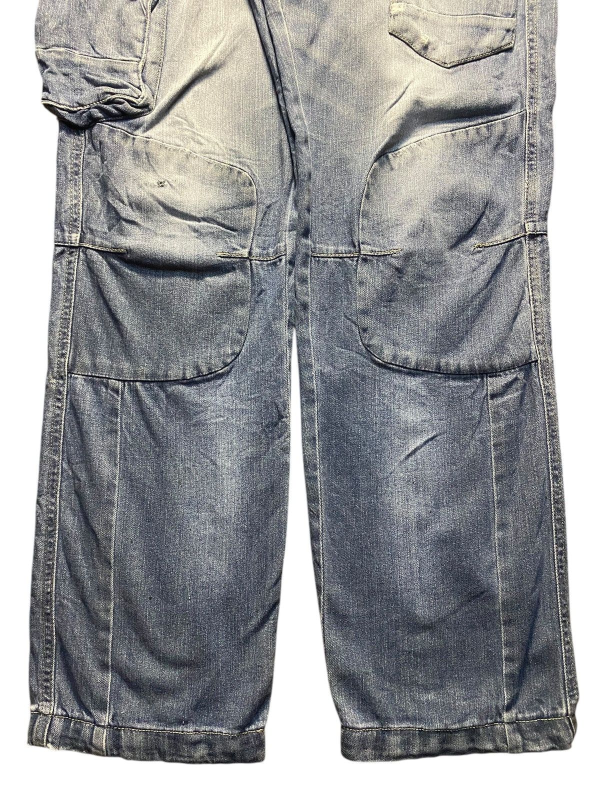 Vintage Baggy blue cargo pants featuring multiple pocket Size US 32 / EU 48 - 5 Thumbnail