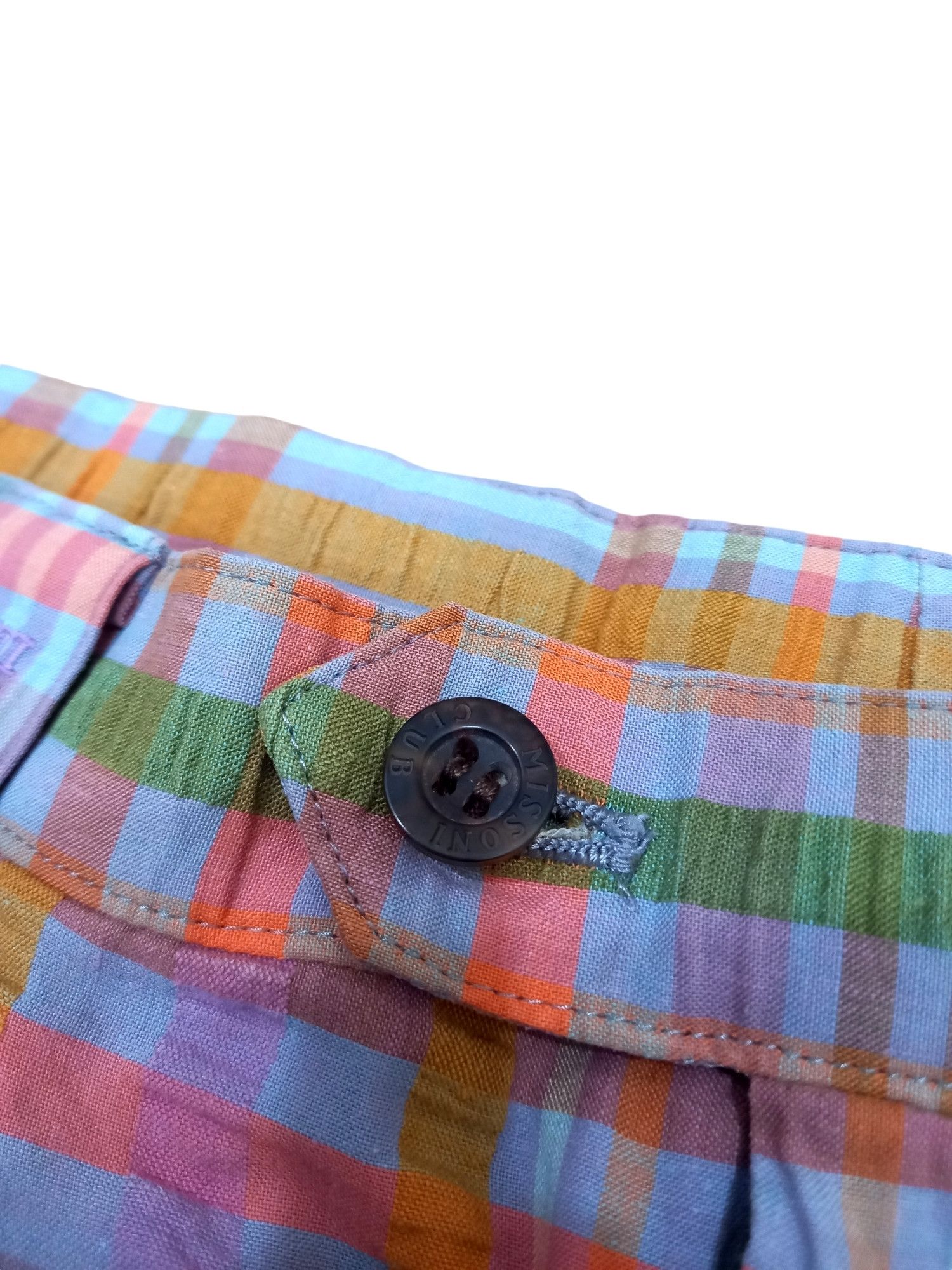 Missoni Rare! Vintage Missoni Club Vibrant Checkered Golf Pants Size US 31 - 4 Thumbnail