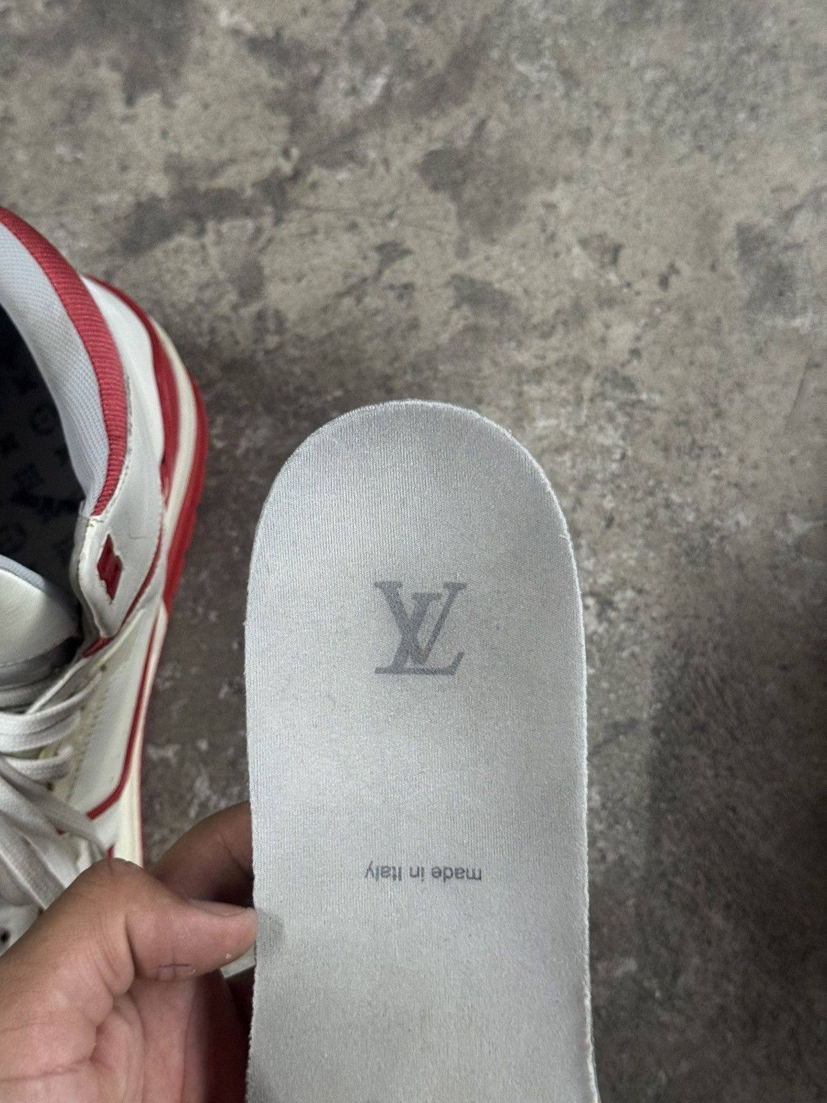 Louis Vuitton Louis Vuitton Virgil Abloh Trainers High Top Sz 11 us Size US 11 / EU 44 - 11 Thumbnail