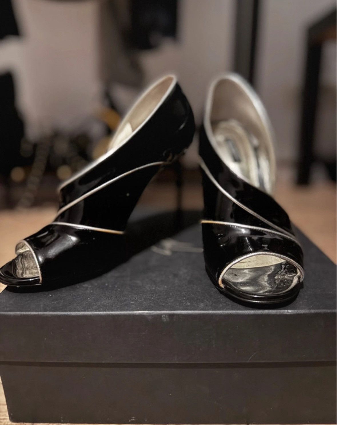 Dolce & Gabbana Vintage Dolce&Gabanna 2000’s Court Pumps Size US 10 / IT 40 - 4 Thumbnail